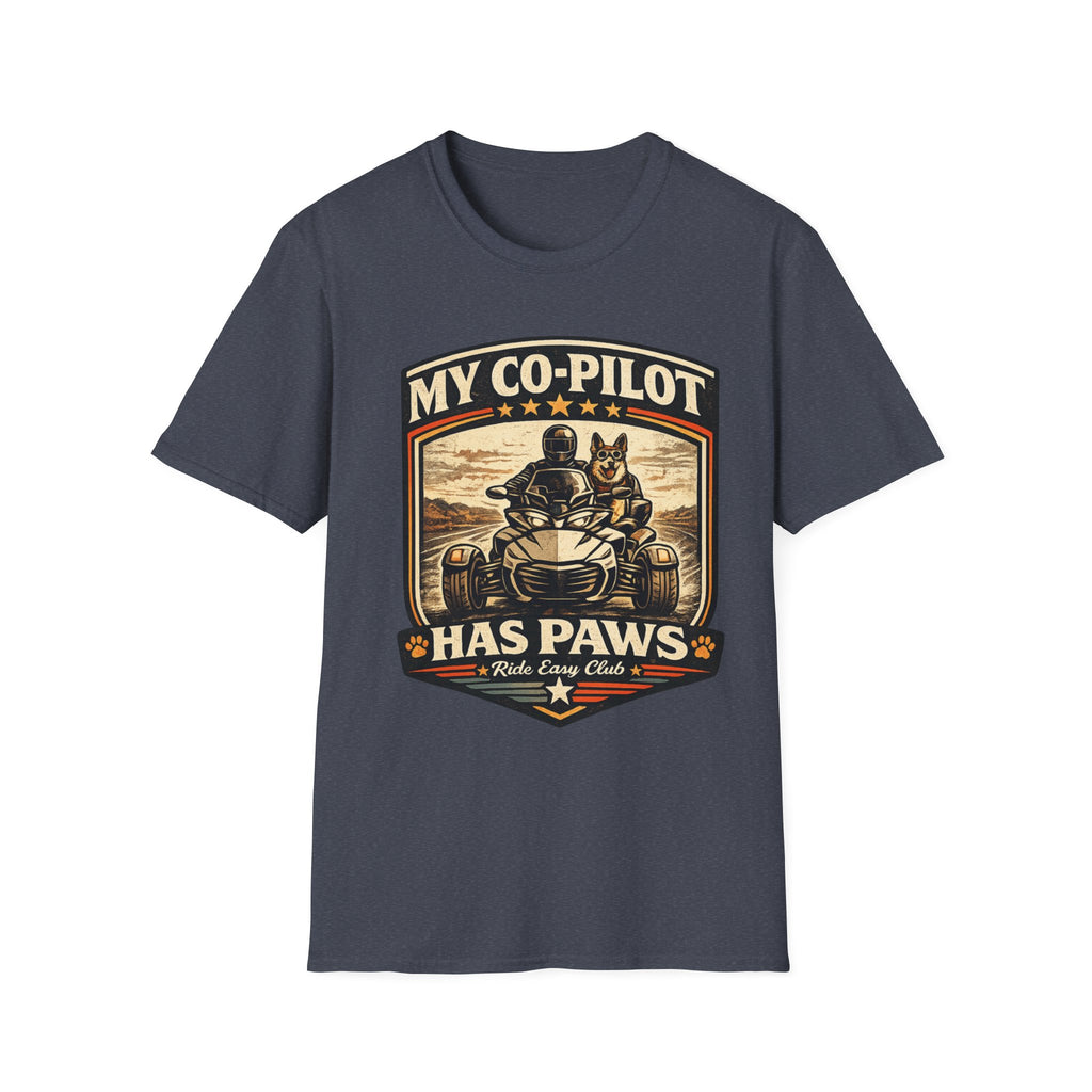 My CoPilot Has Paws T-Shirt
