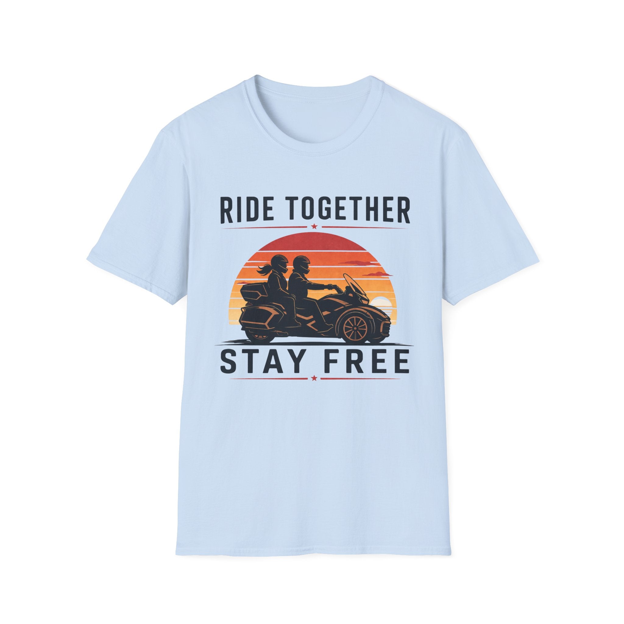 Ride Together Stay Free T-Shirt