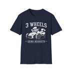 3 Wheels Zero Regrets T-Shirt