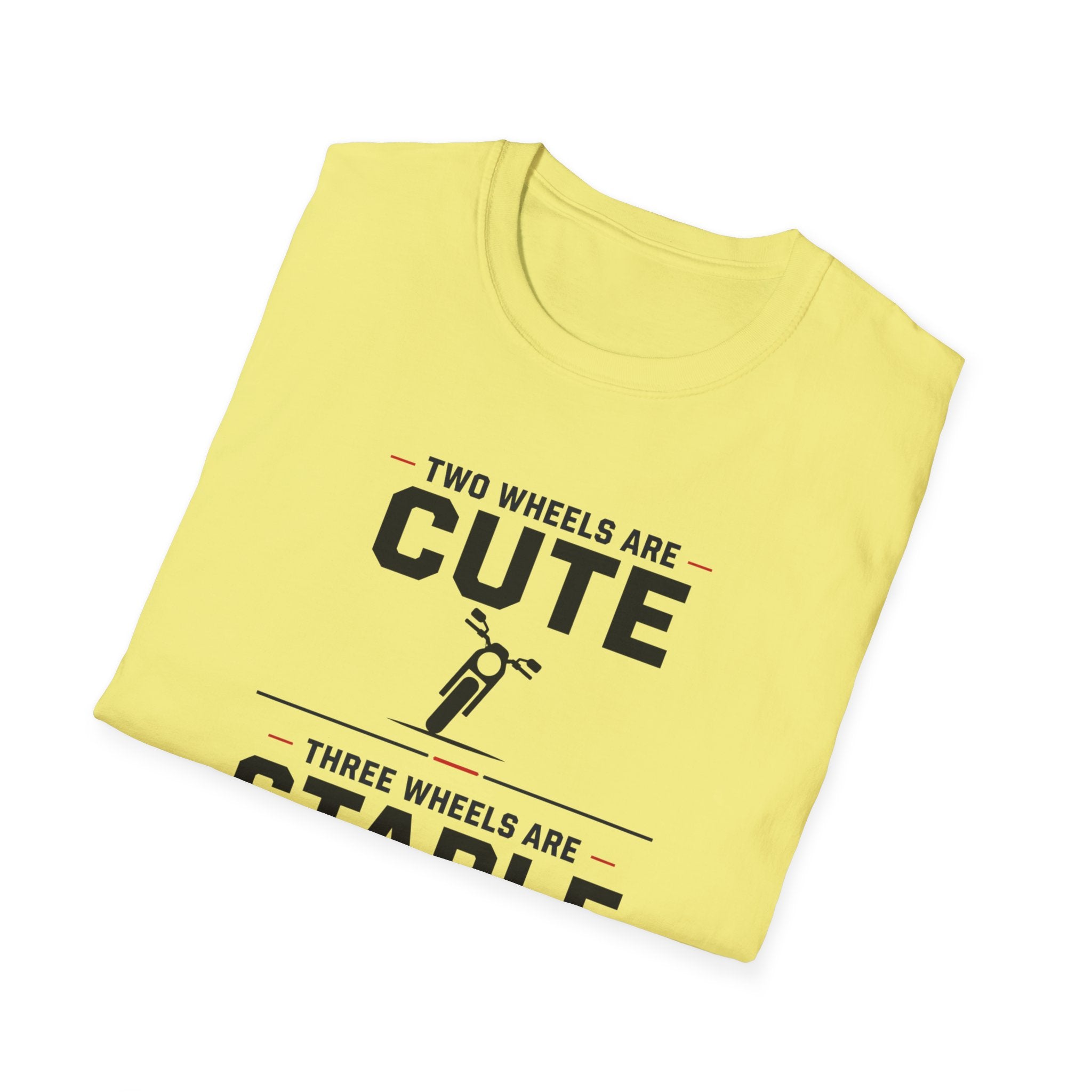 Two Wheels Are Cute T-Shirt