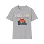Freedom Doesn't Retire Sunset T-Shirt