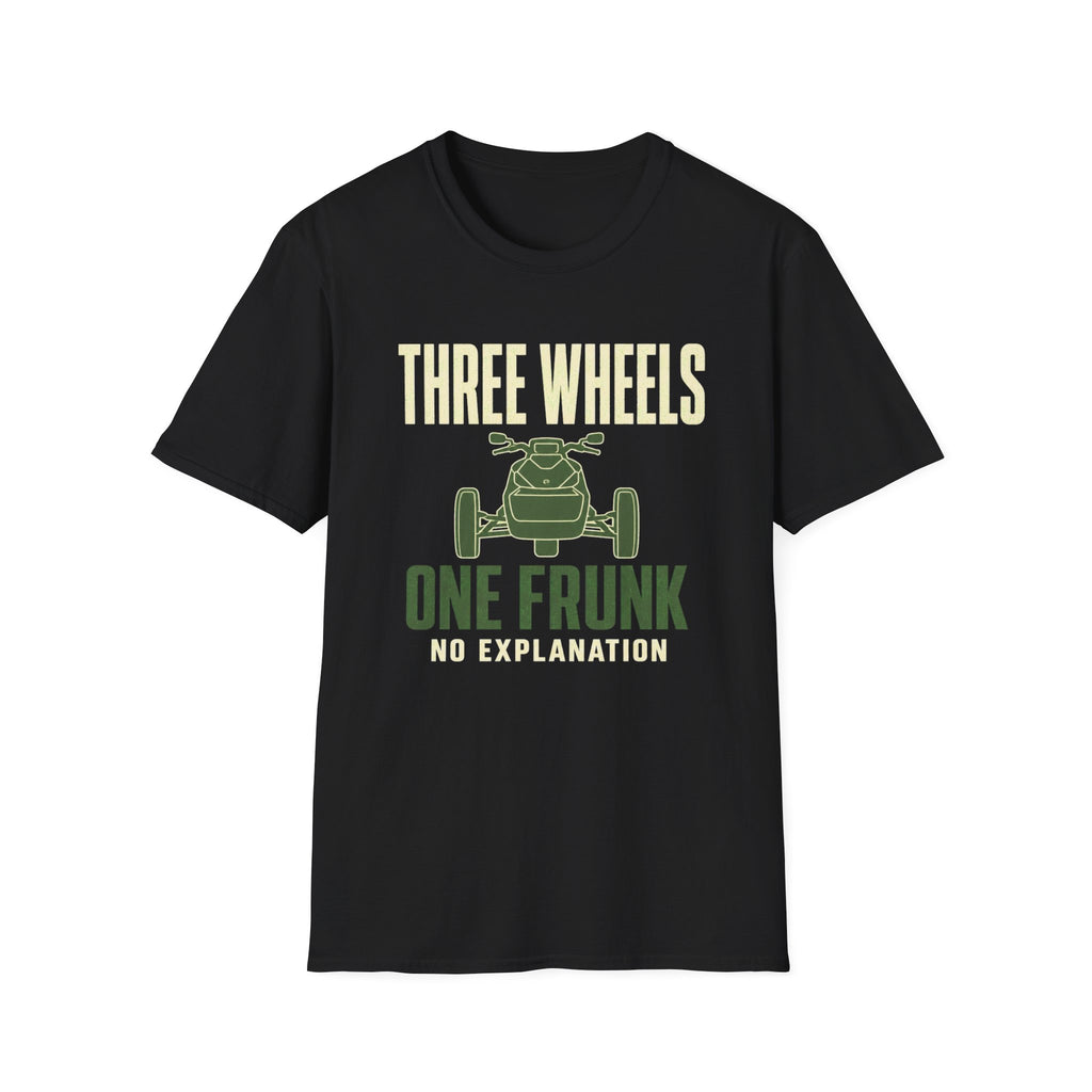 Three Wheels One Frunk T-Shirt