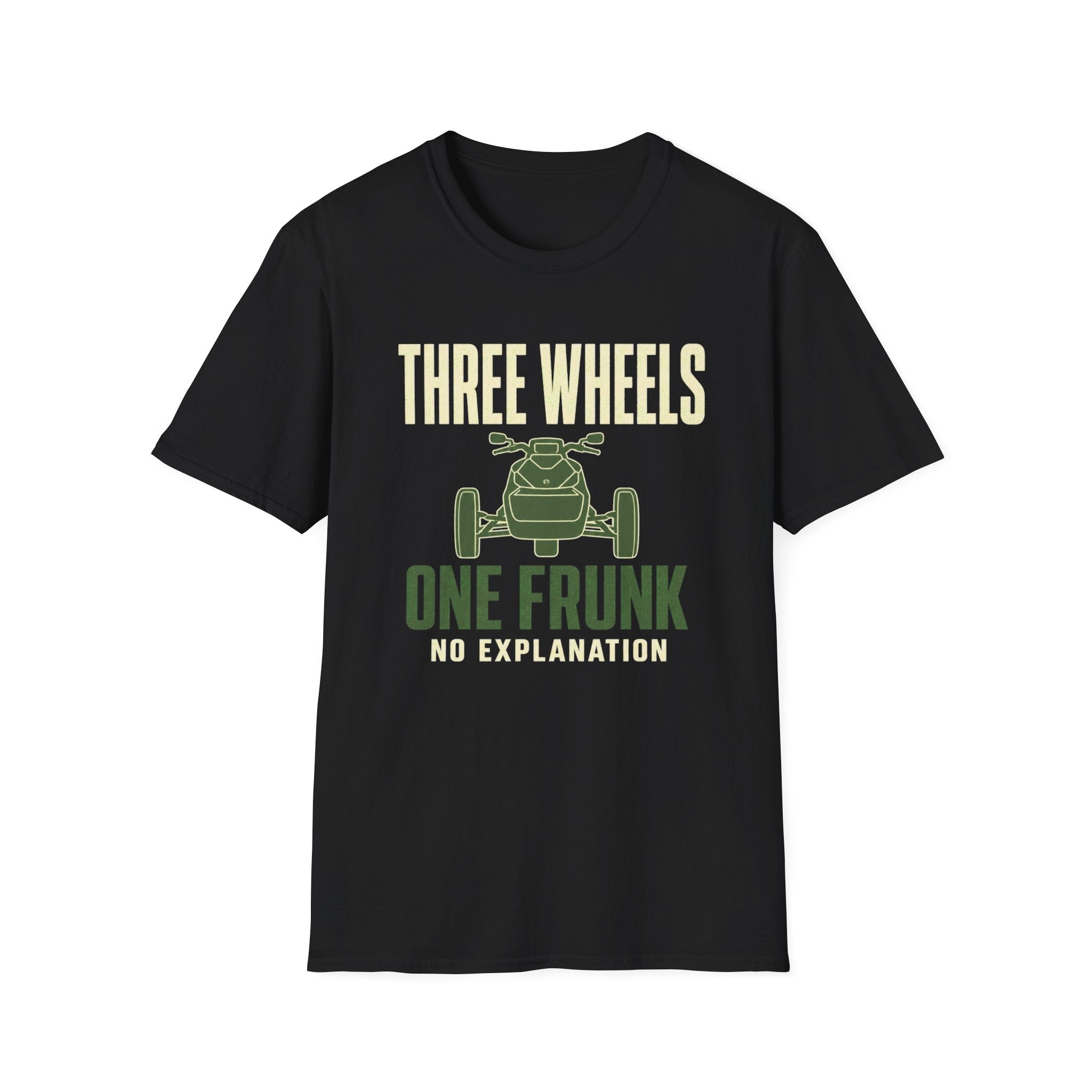 Three Wheels One Frunk T-Shirt