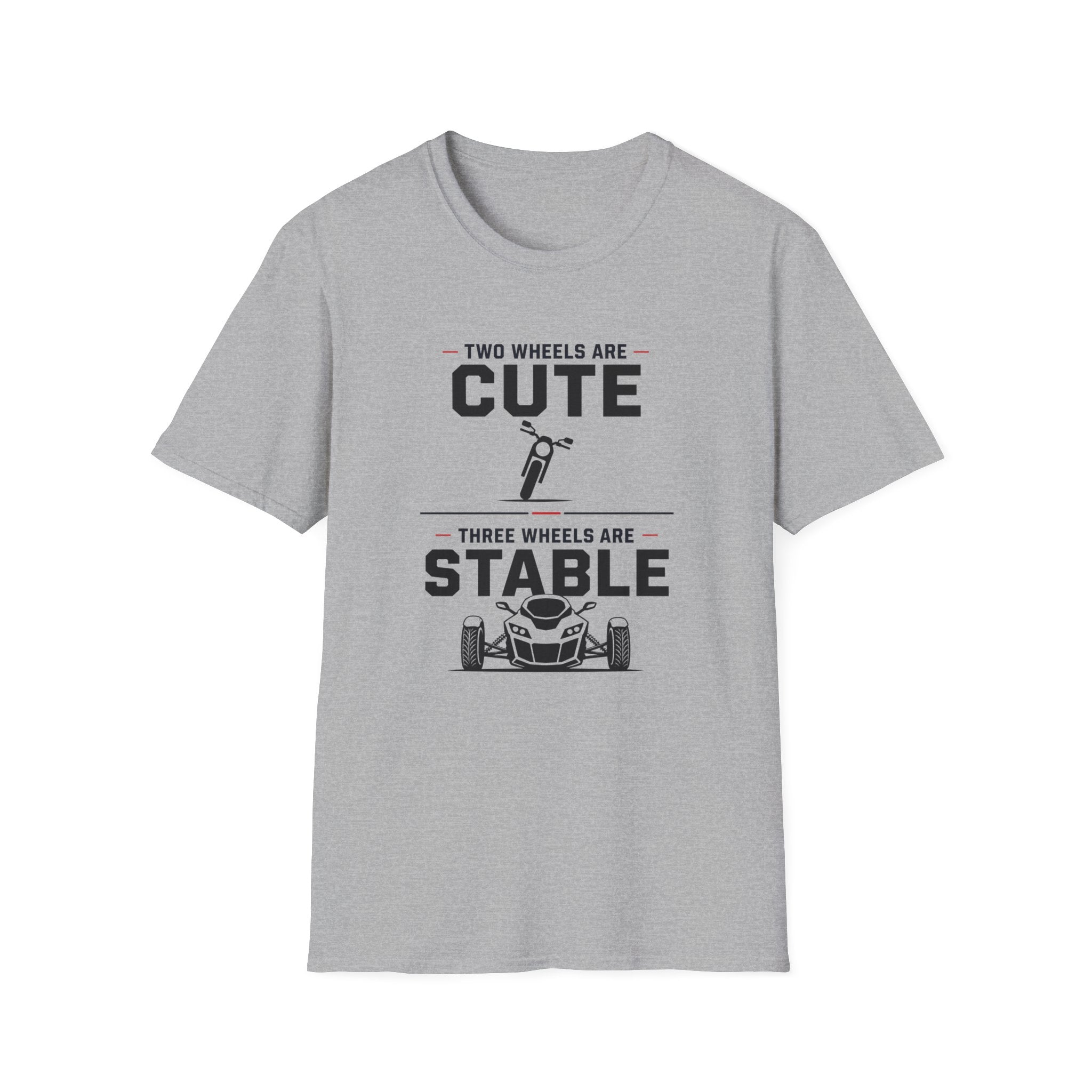 Two Wheels Are Cute T-Shirt
