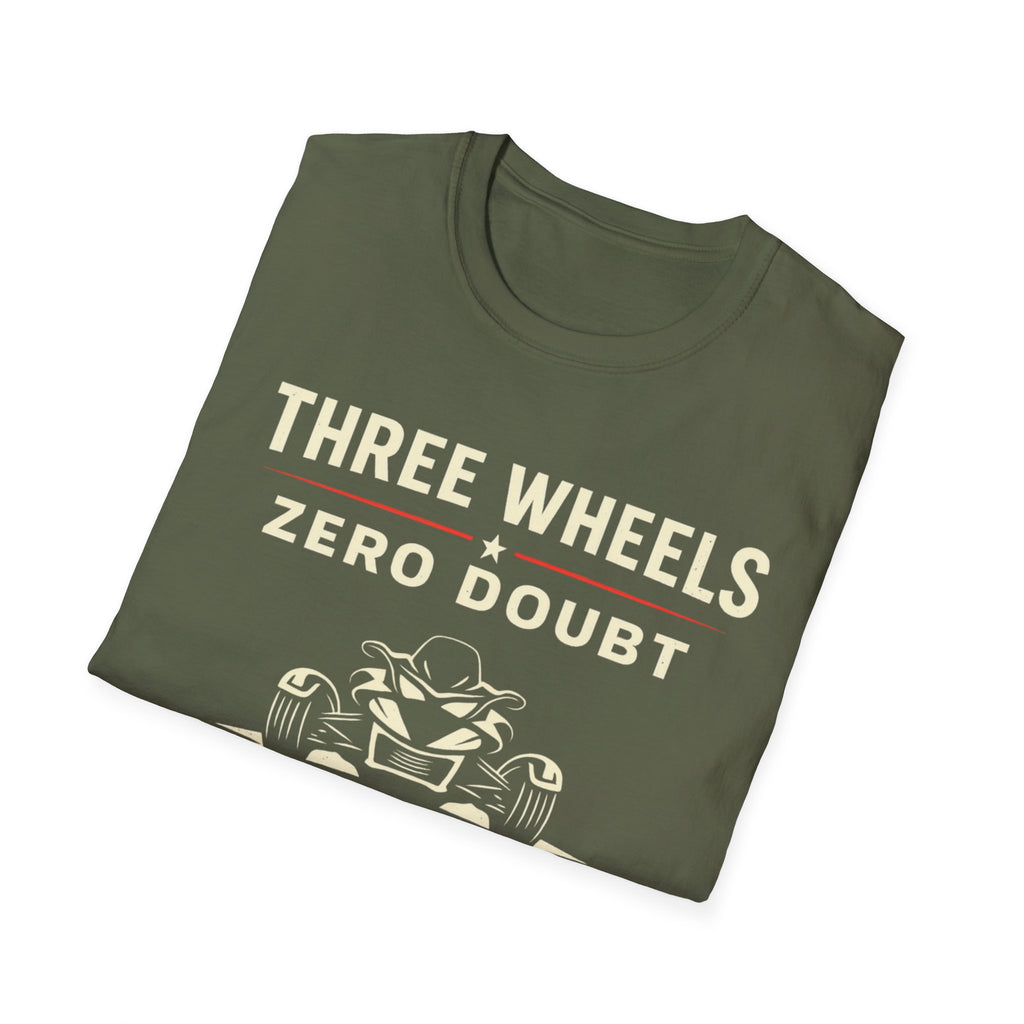 Three Wheels Zero Doubt T-Shirt