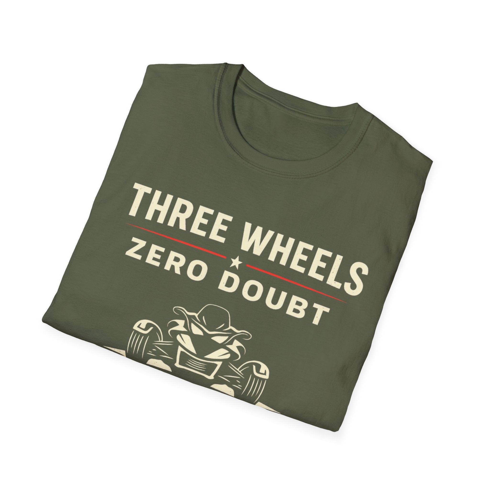 Three Wheels Zero Doubt T-Shirt