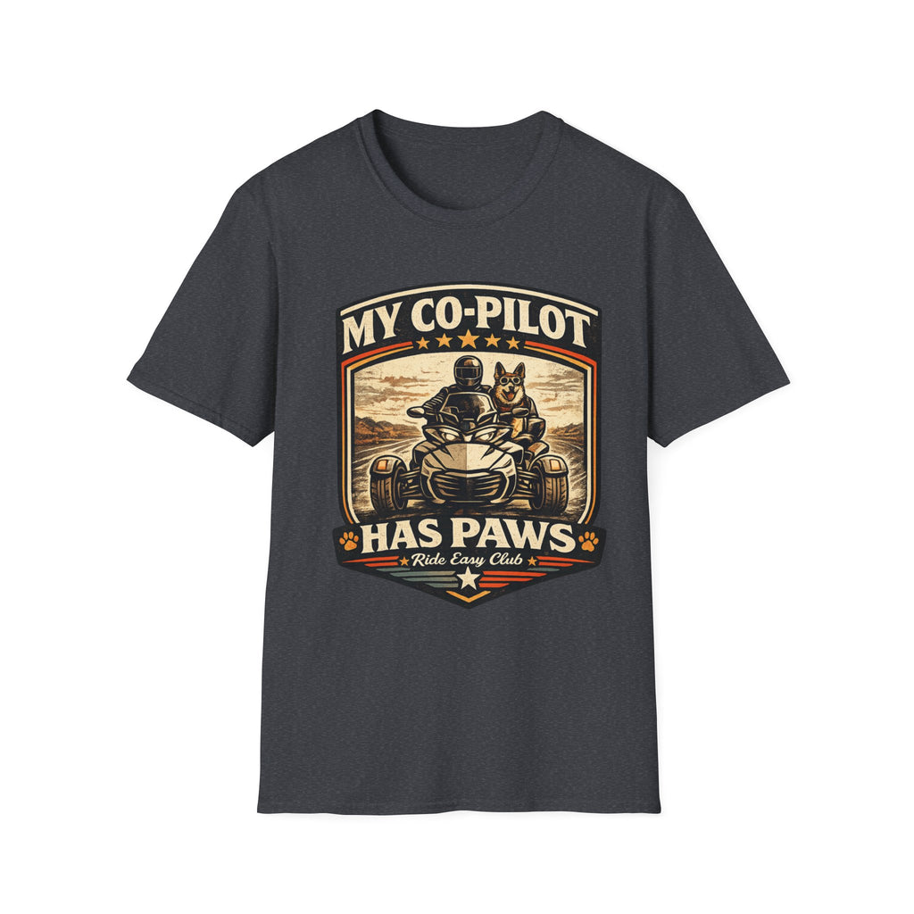 My CoPilot Has Paws T-Shirt