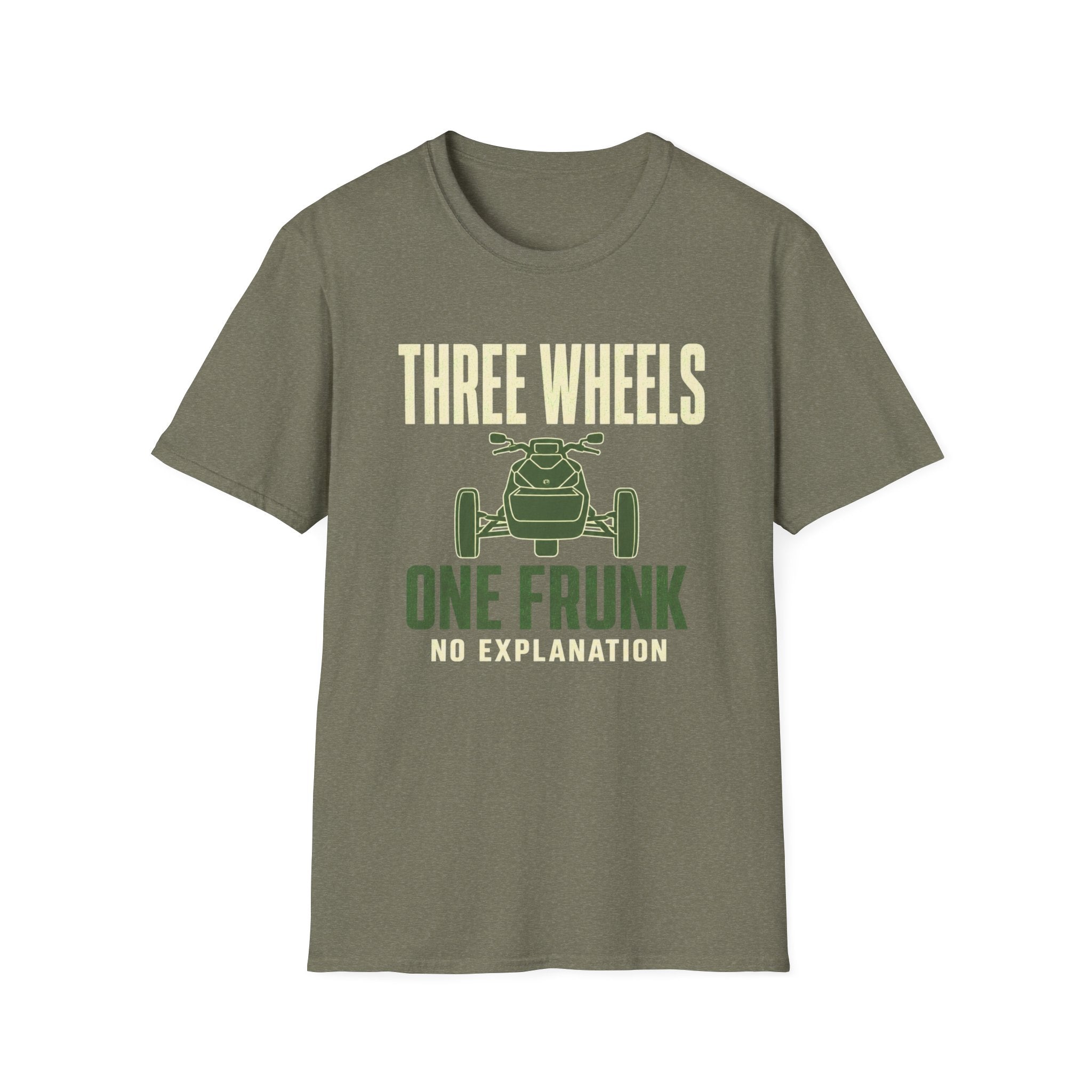 Three Wheels One Frunk T-Shirt