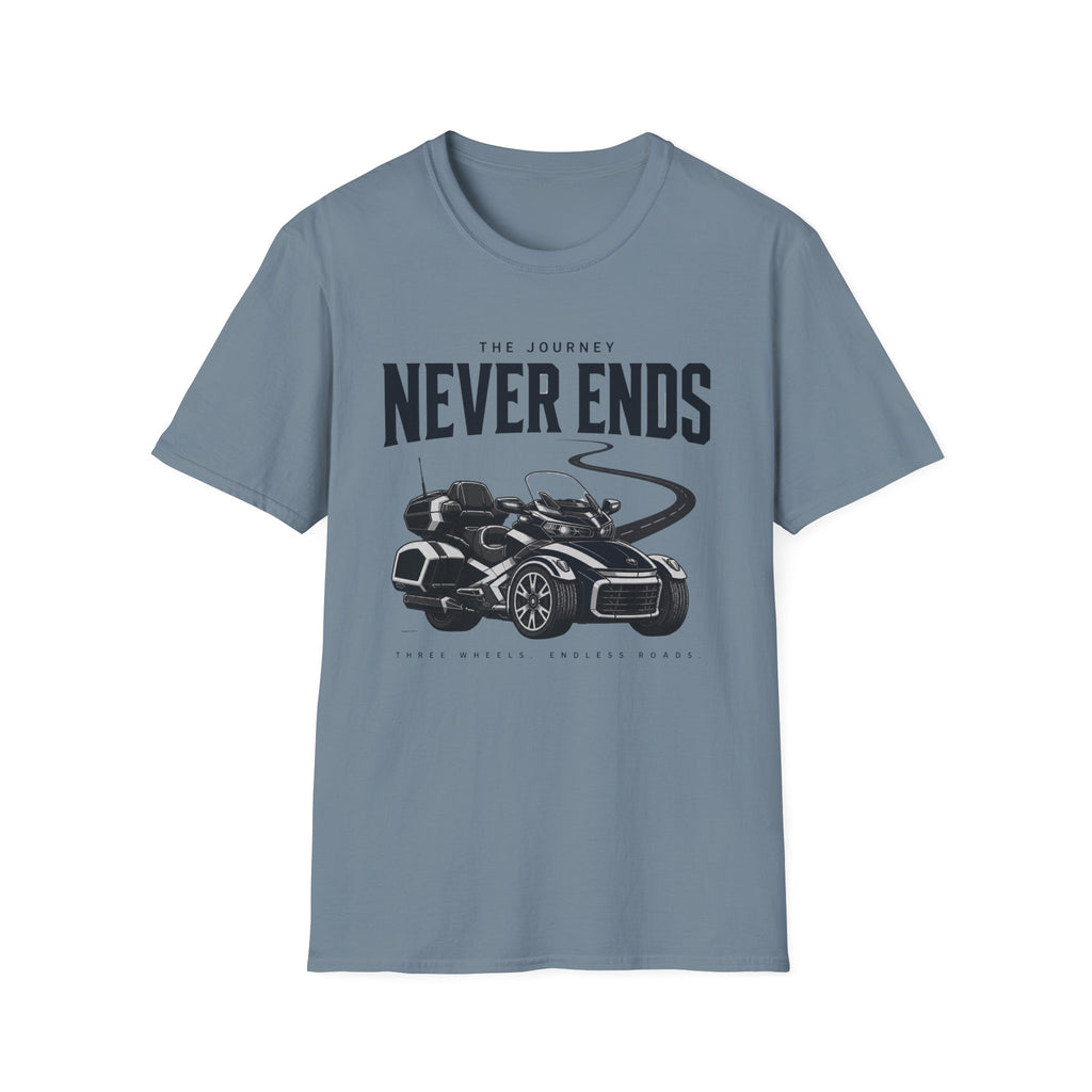 The Journey Never Ends T-Shirt