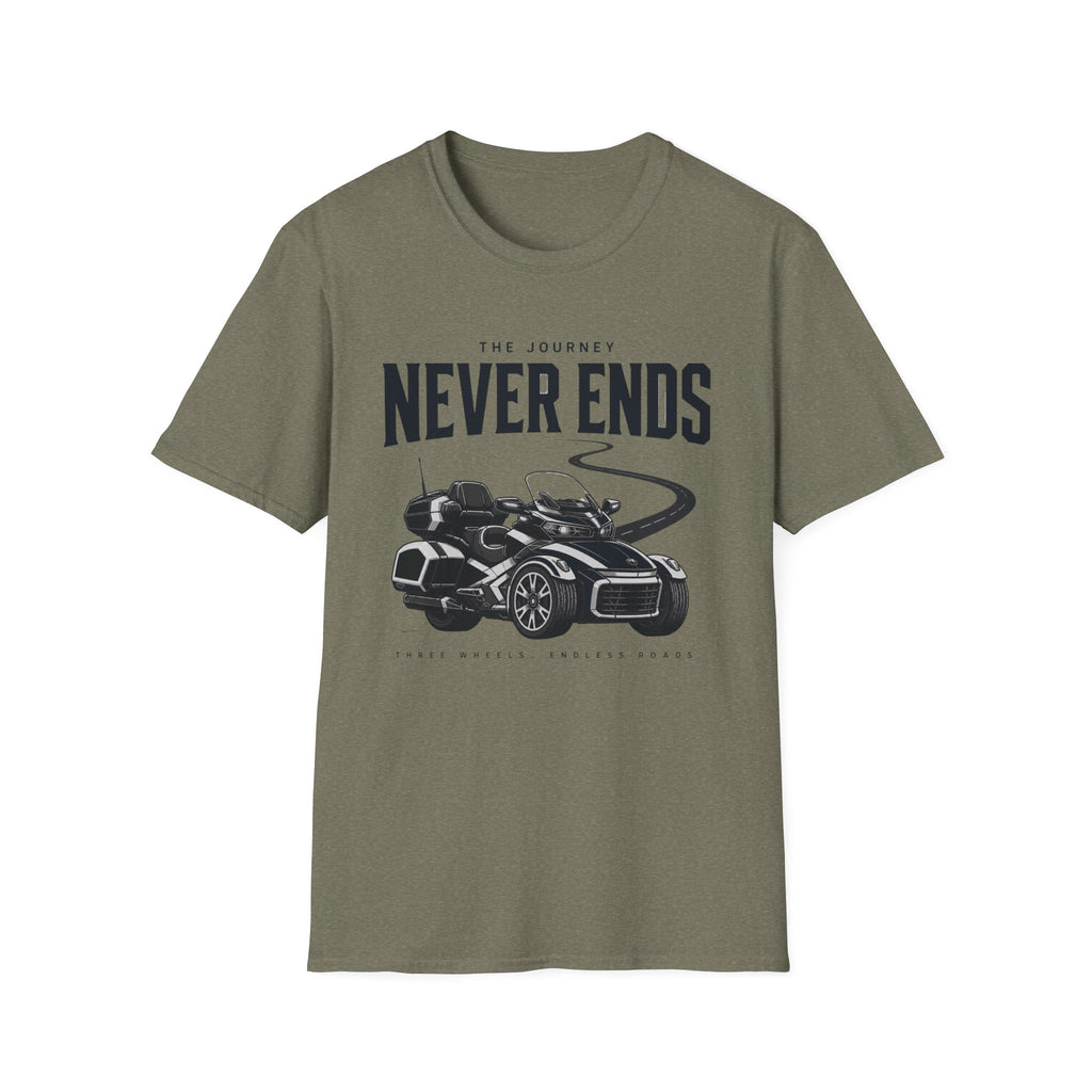 The Journey Never Ends T-Shirt