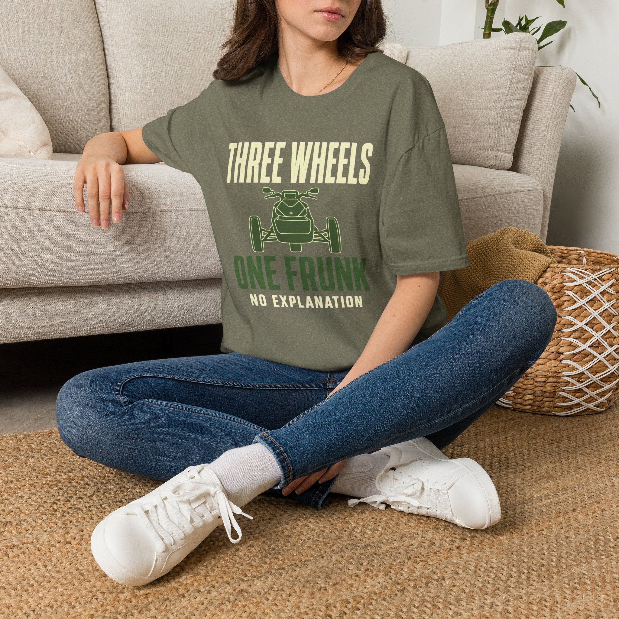 Three Wheels One Frunk T-Shirt