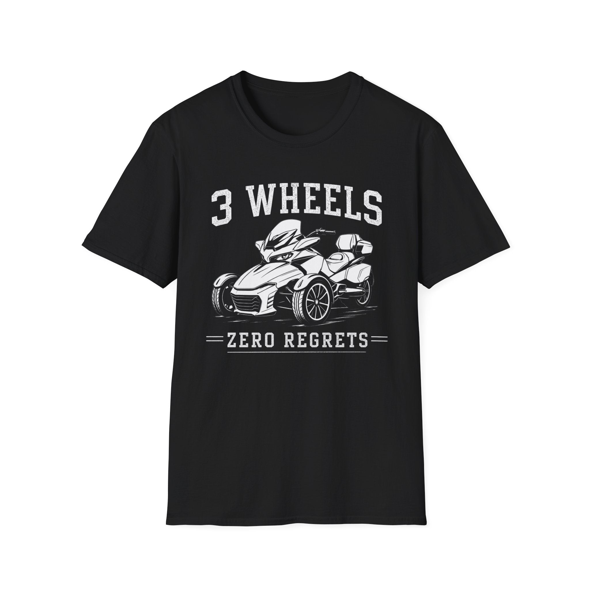 3 Wheels Zero Regrets T-Shirt