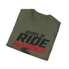 Girls Ride Harder T-Shirt