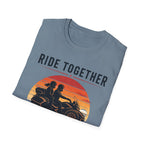 Ride Together Stay Together Sunset T-Shirt