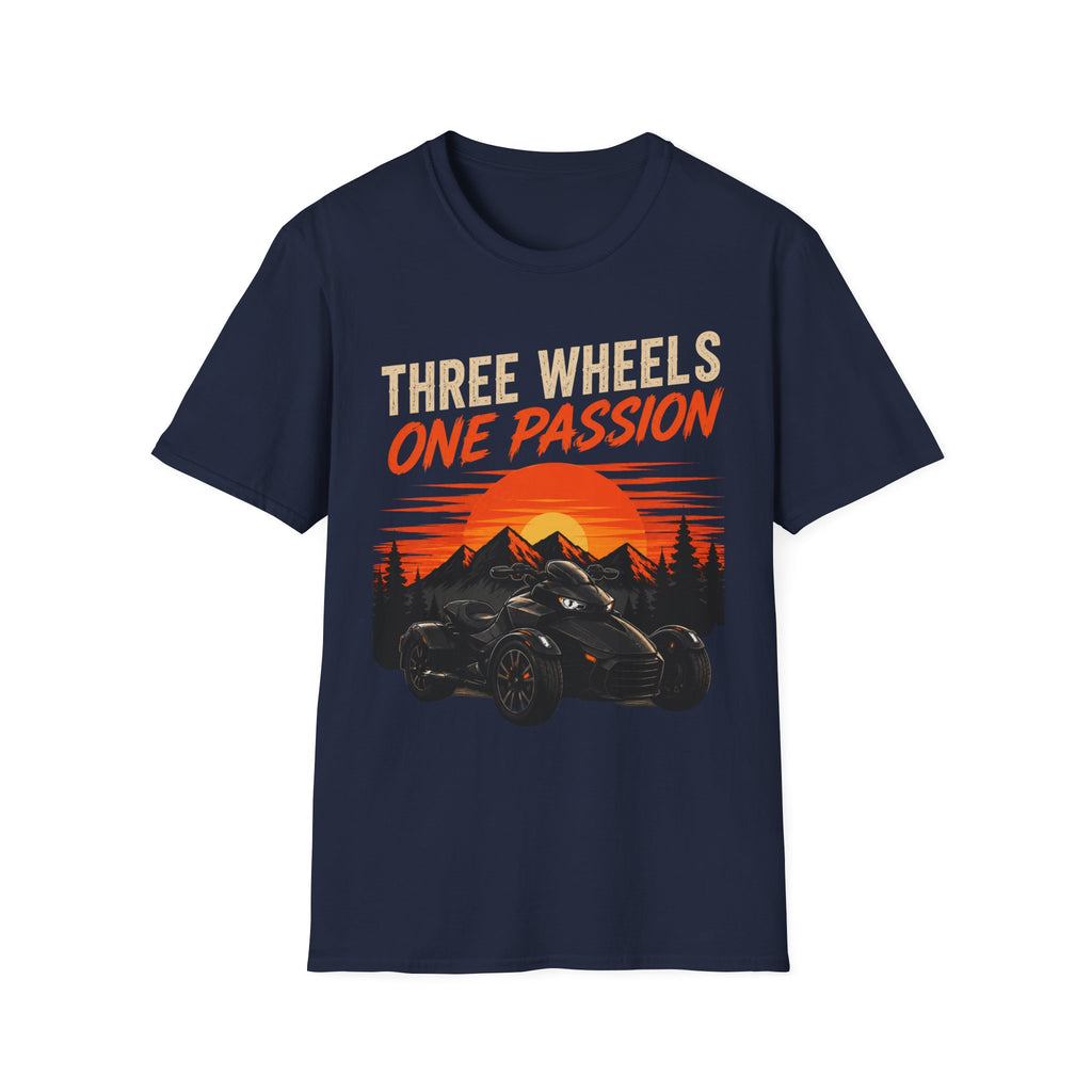Three Wheels One Passion T-Shirt
