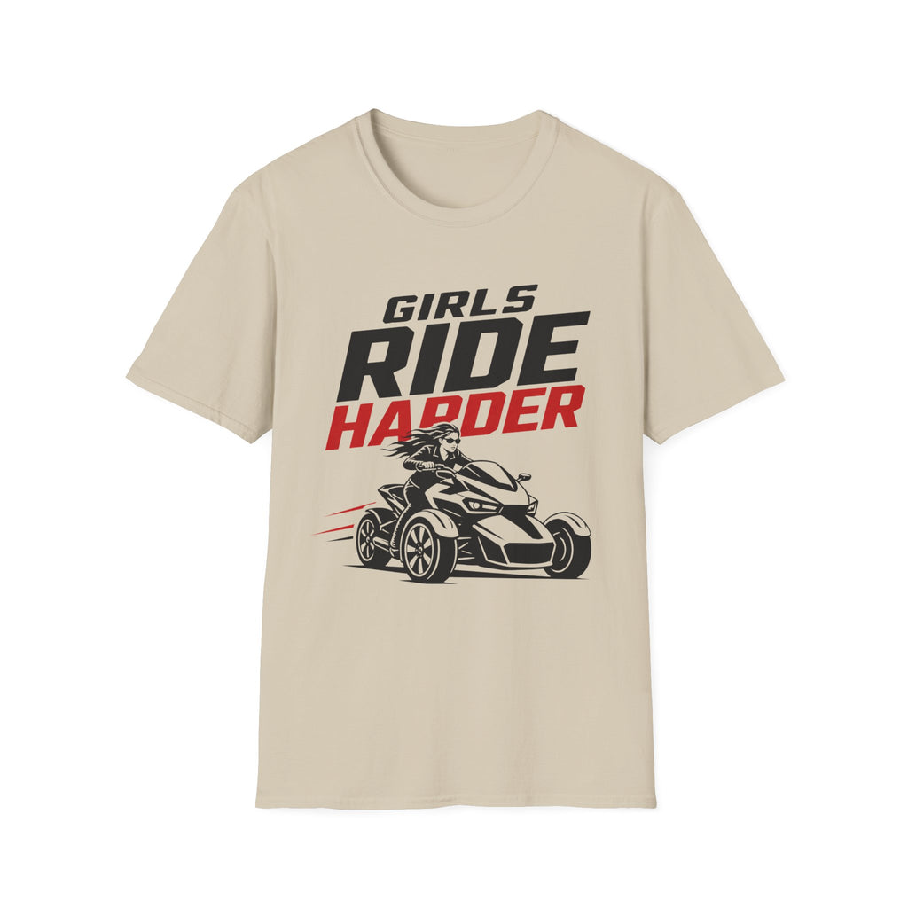 Girls Ride Harder T-Shirt