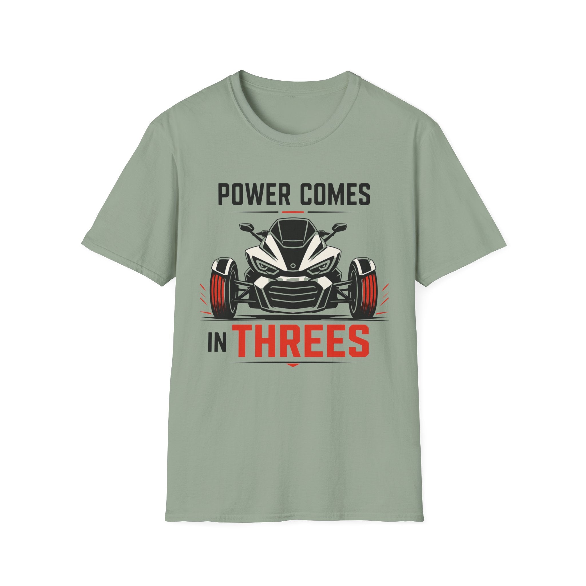 Power Comes In Threes T-Shirt