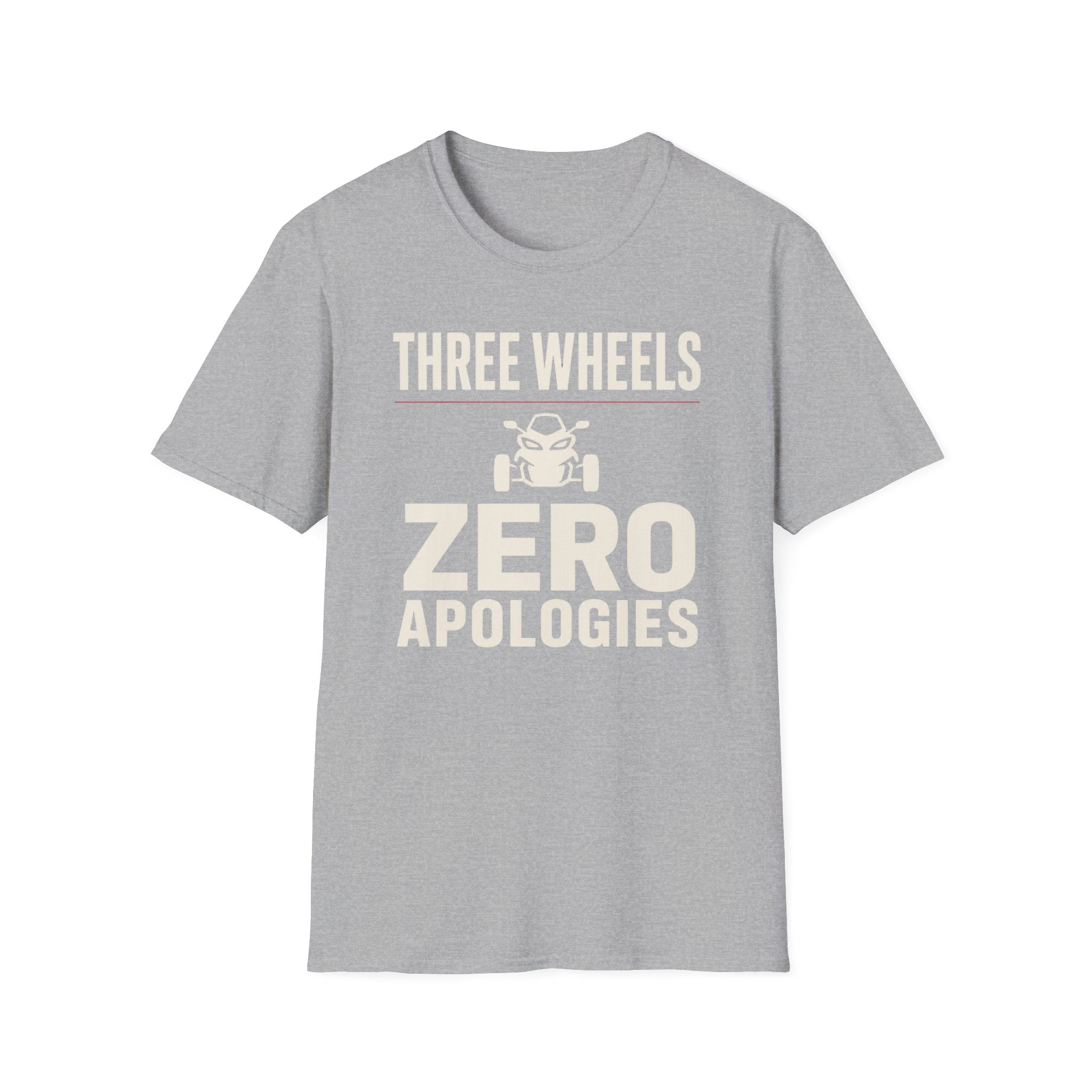 Three Wheels Zero Apologies T-Shirt