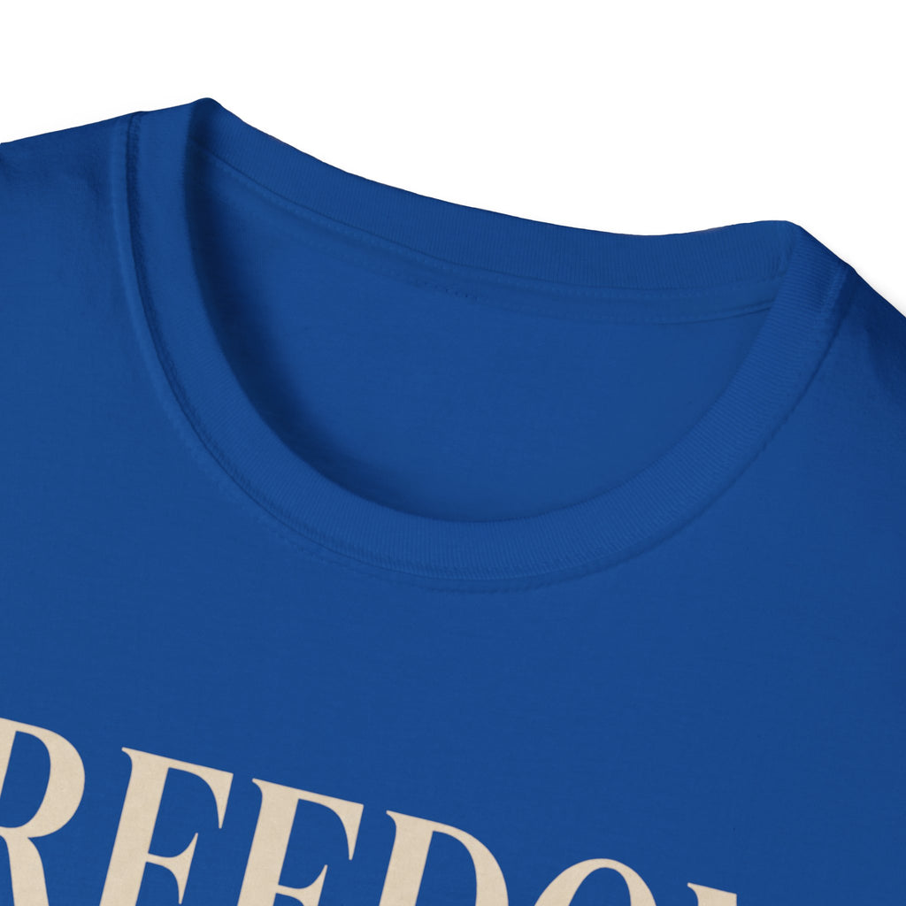 Freedom Doesn't Retire Sunset T-Shirt