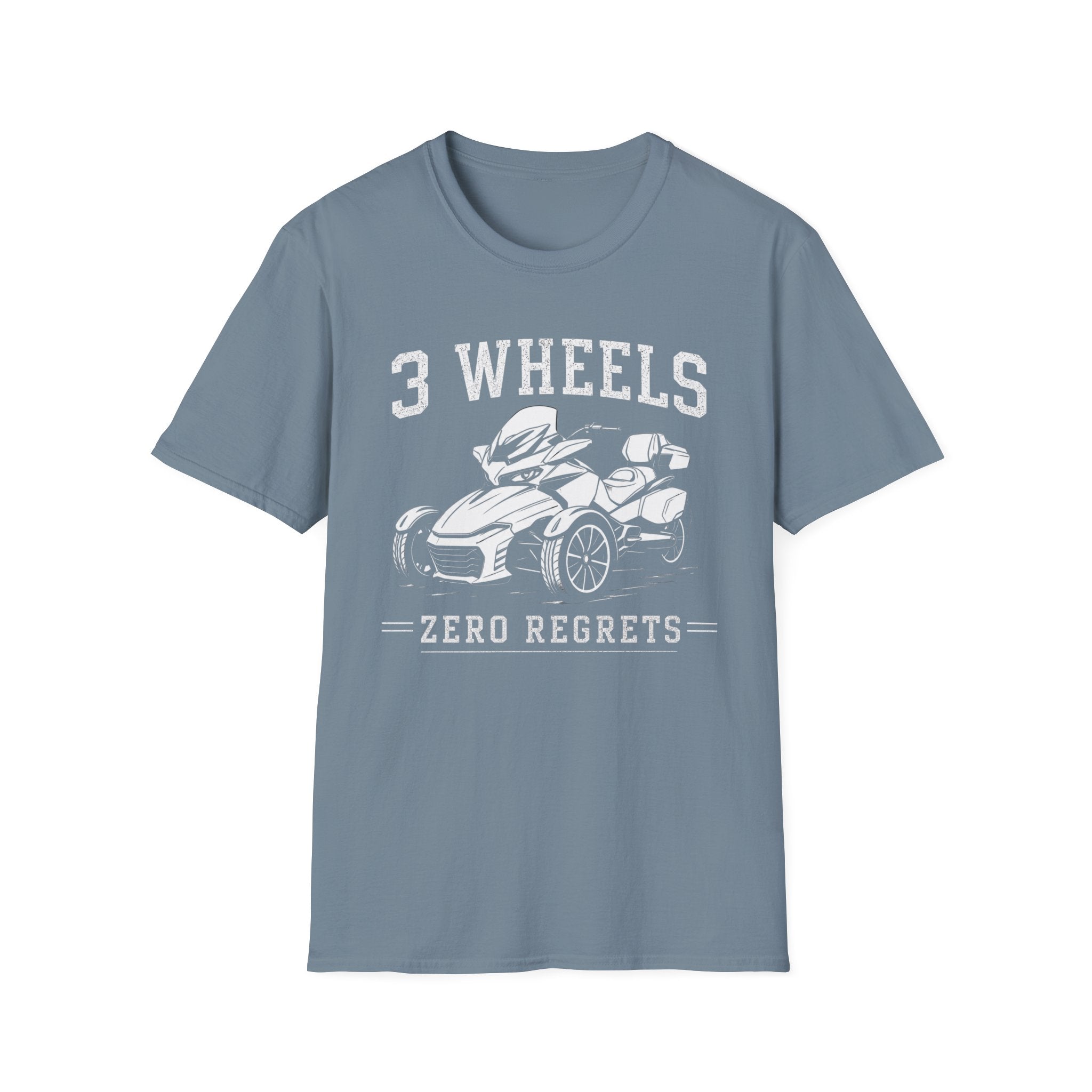 3 Wheels Zero Regrets T-Shirt