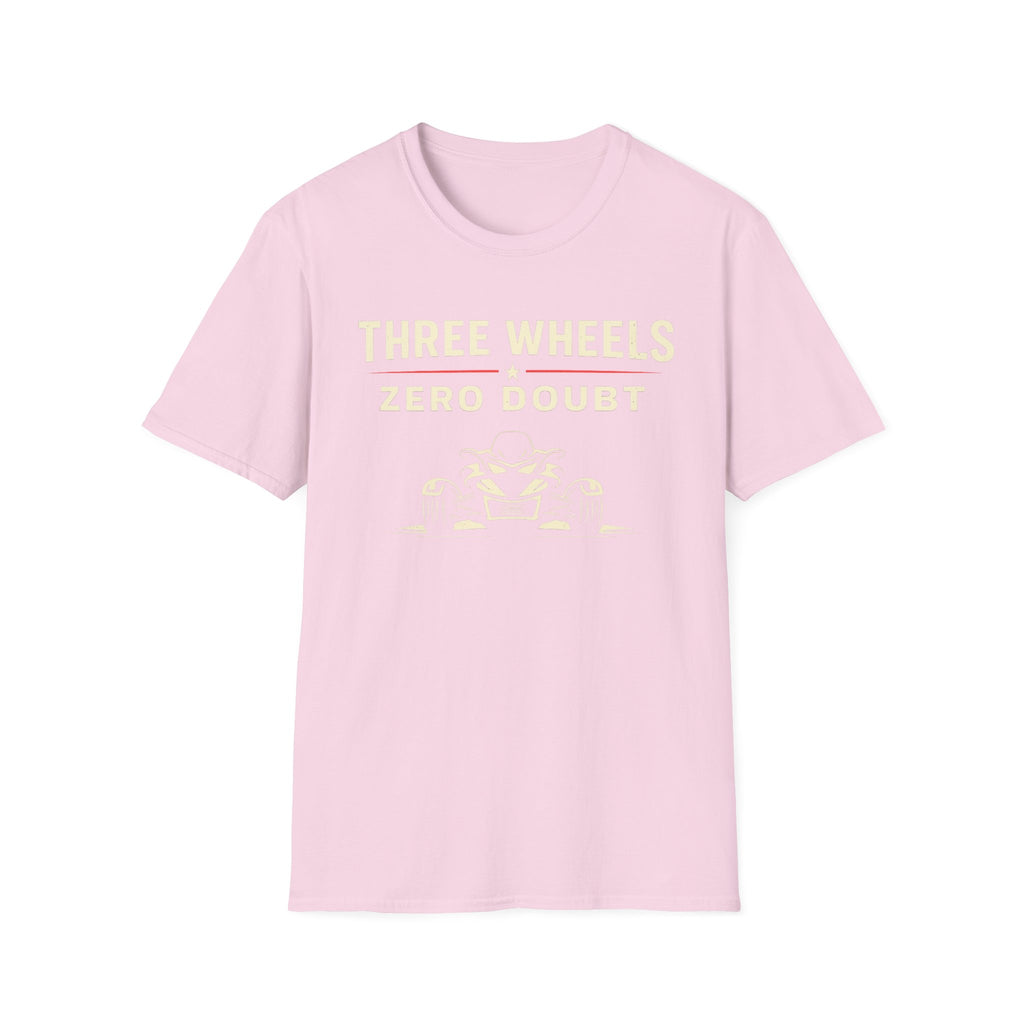 Three Wheels Zero Doubt T-Shirt