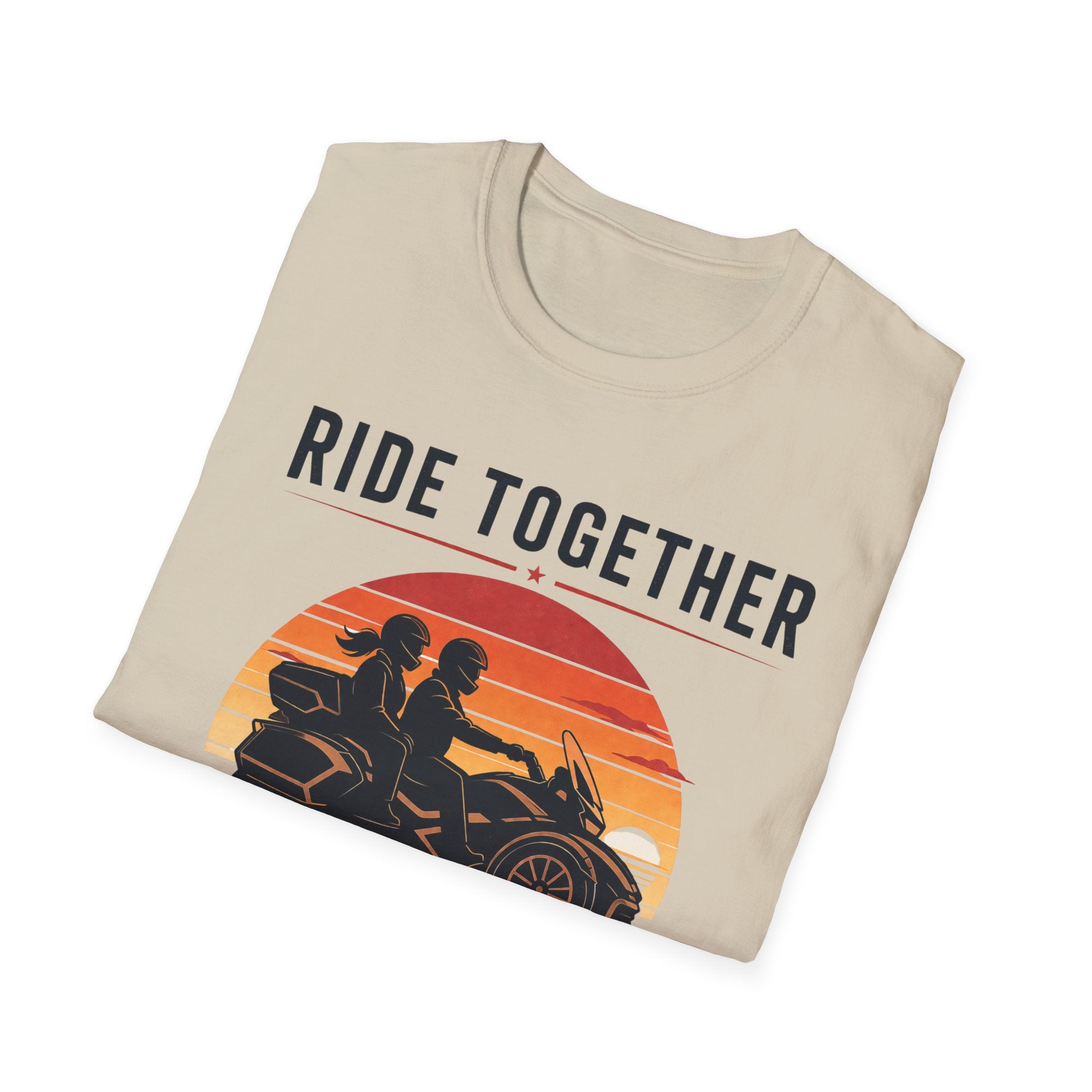 Ride Together Stay Together Sunset T-Shirt