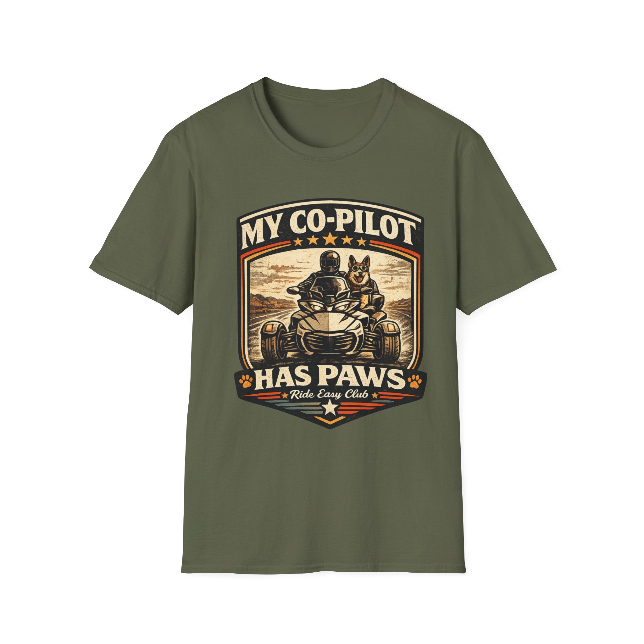 My CoPilot Has Paws T-Shirt