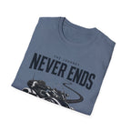 The Journey Never Ends T-Shirt
