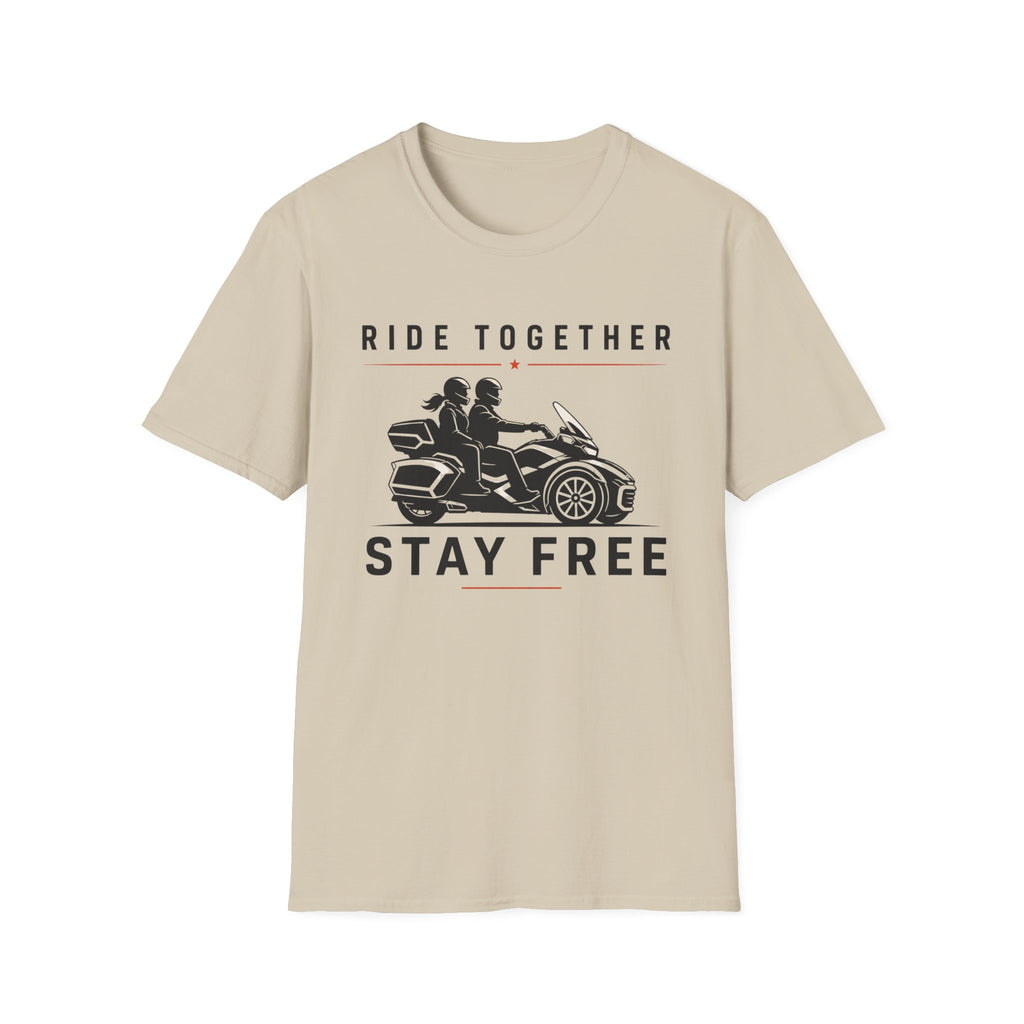 Ride Together Stay Free T-Shirt
