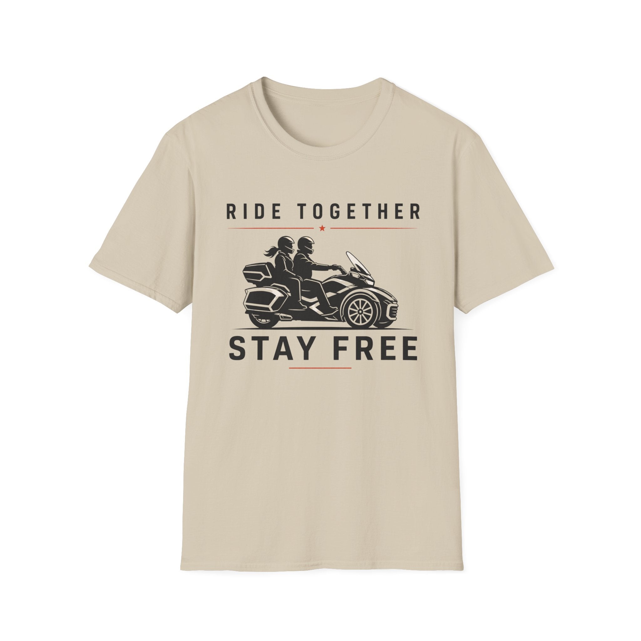 Ride Together Stay Free T-Shirt