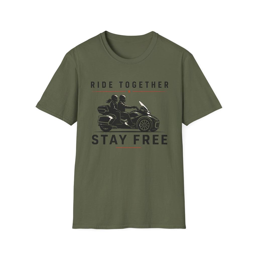 Ride Together Stay Free T-Shirt