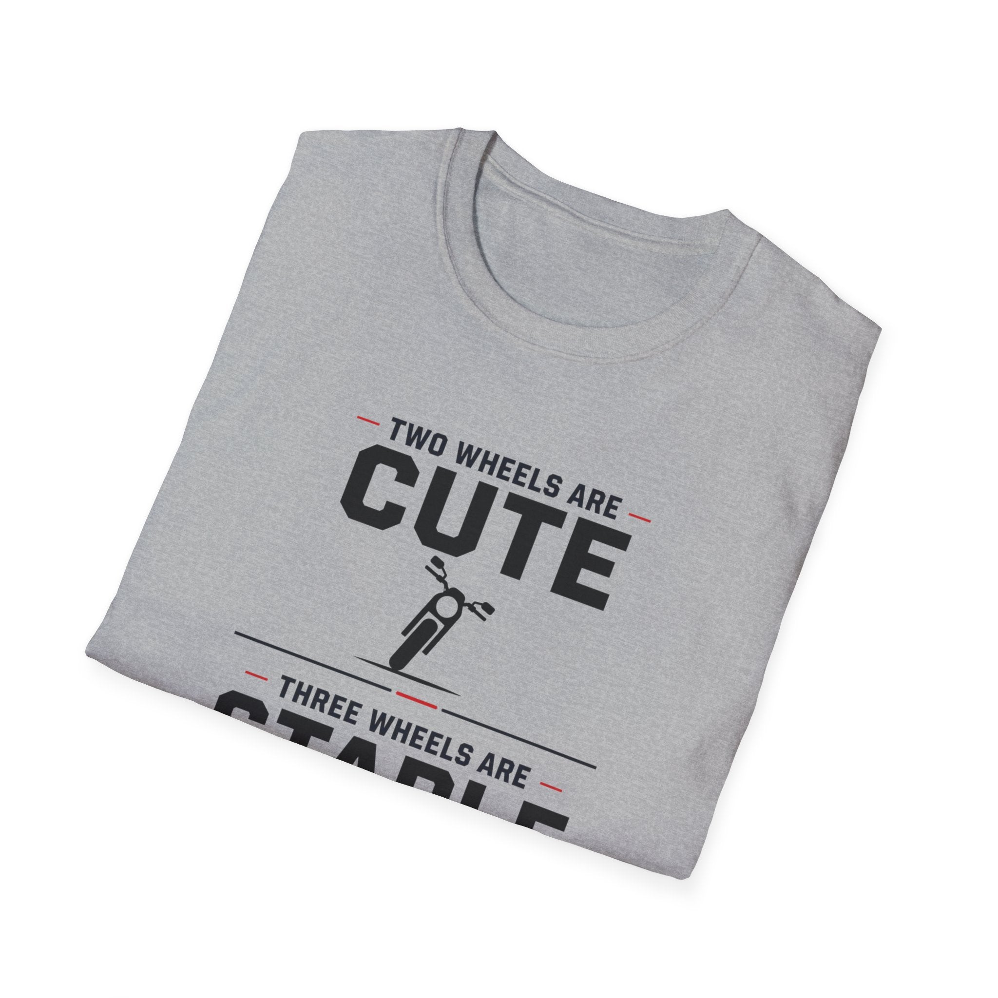 Two Wheels Are Cute T-Shirt