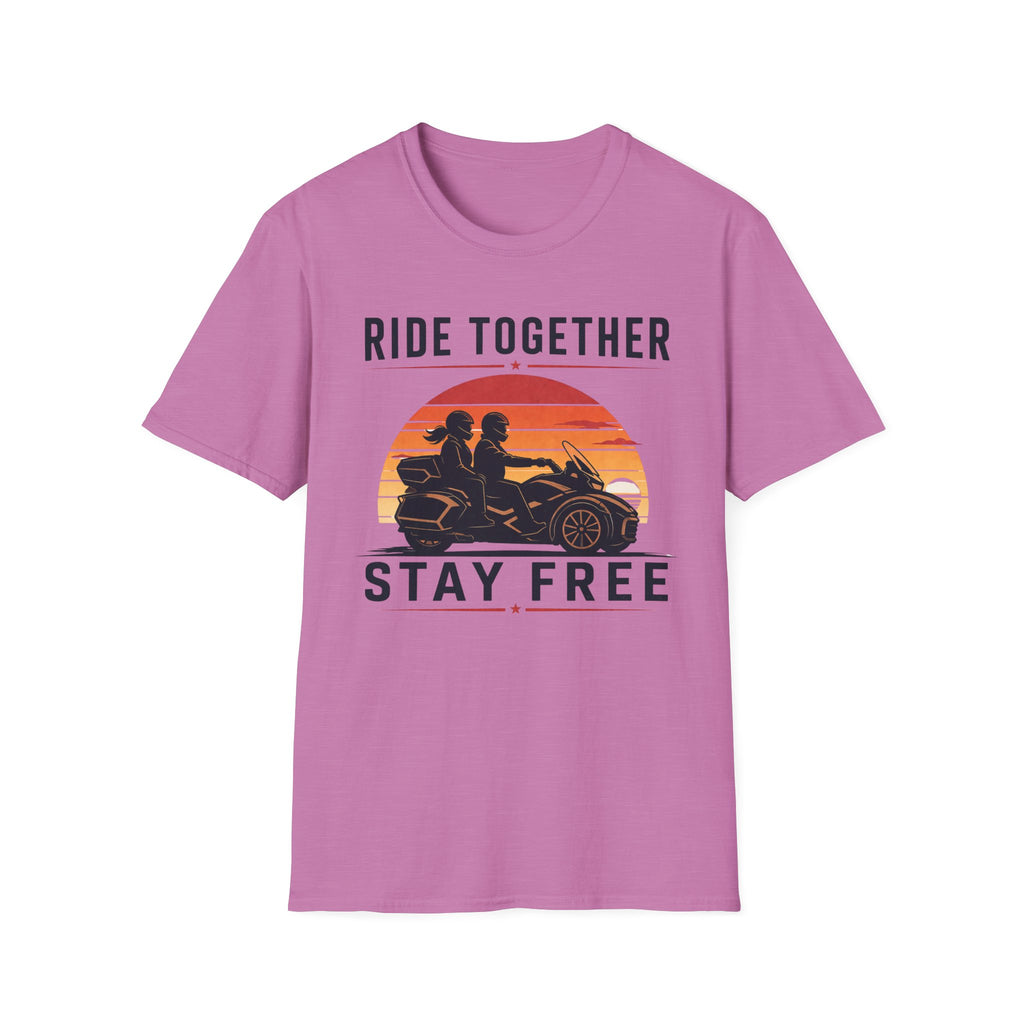 Ride Together Stay Together Sunset T-Shirt