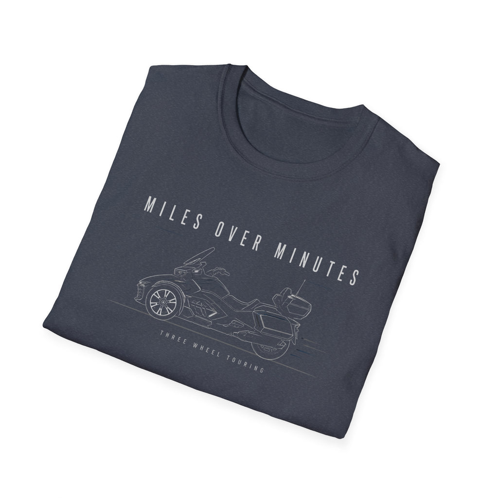 Miles Over Minutes Black Shirt T-Shirt
