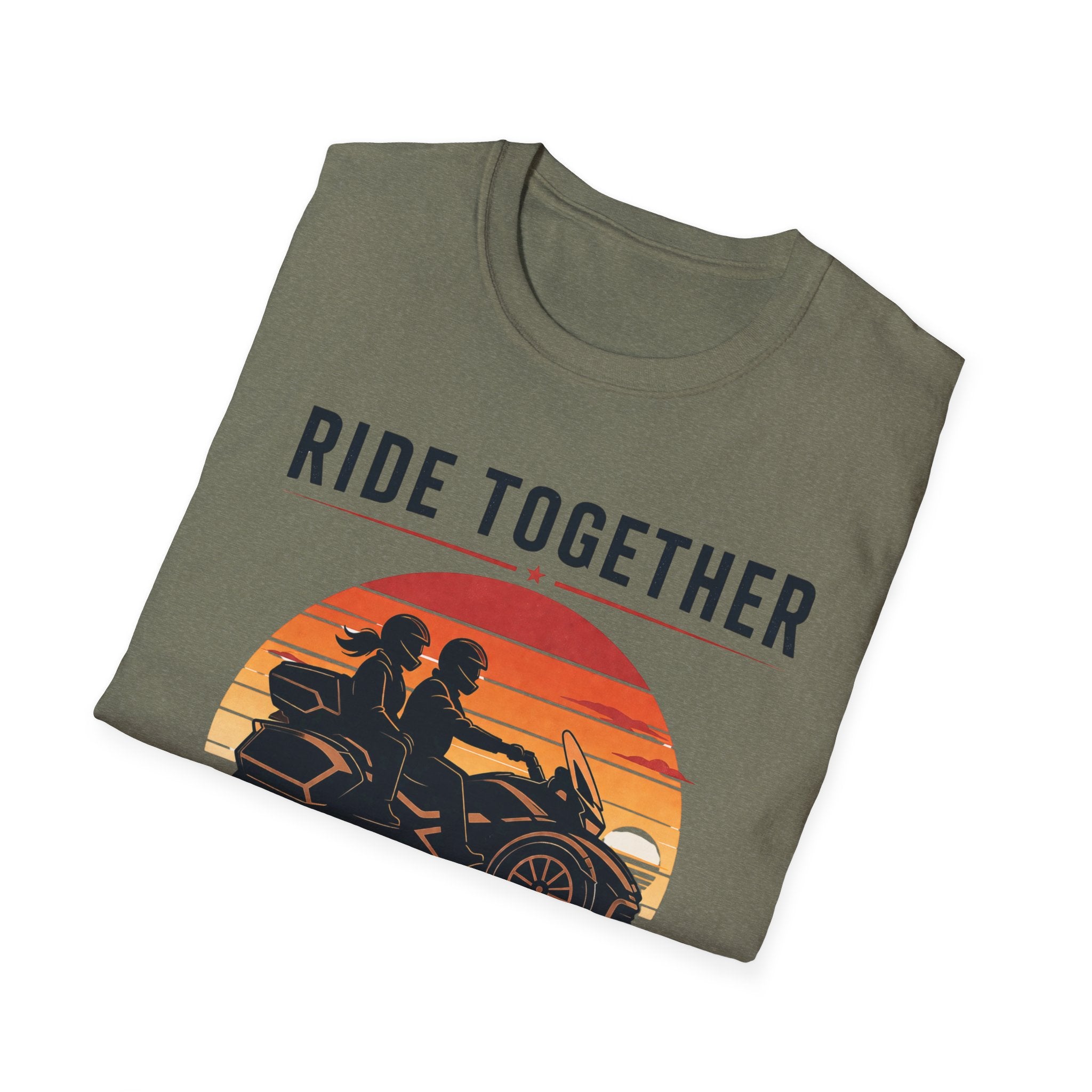 Ride Together Stay Together Sunset T-Shirt