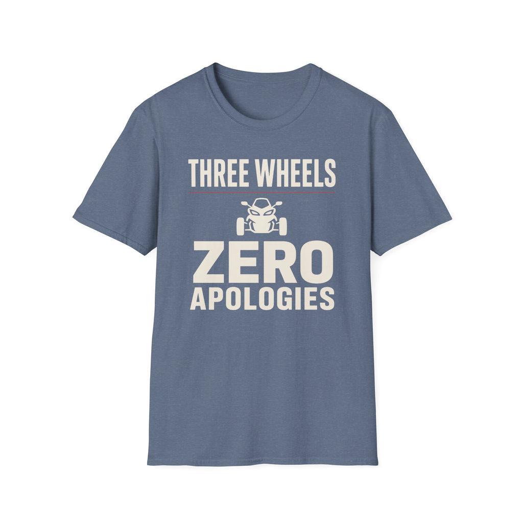 Three Wheels Zero Apologies T-Shirt