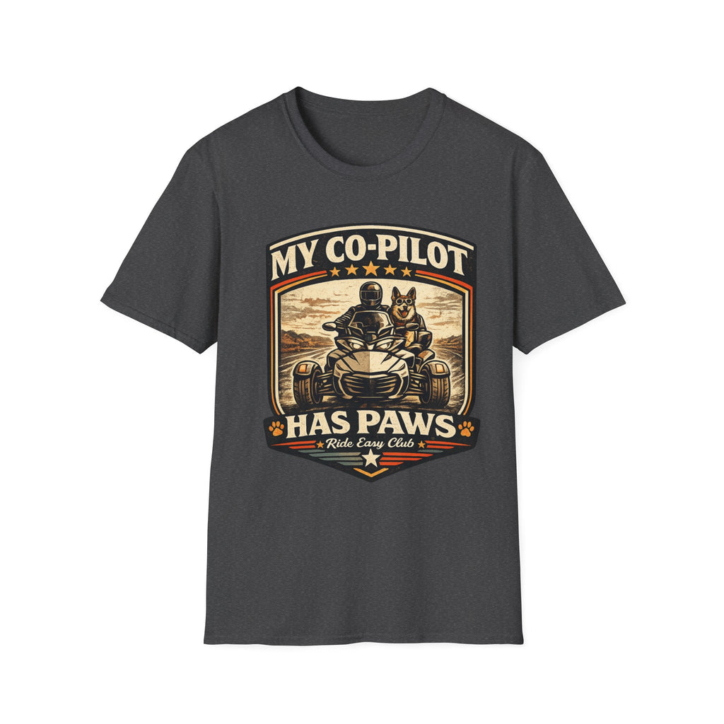My CoPilot Has Paws T-Shirt