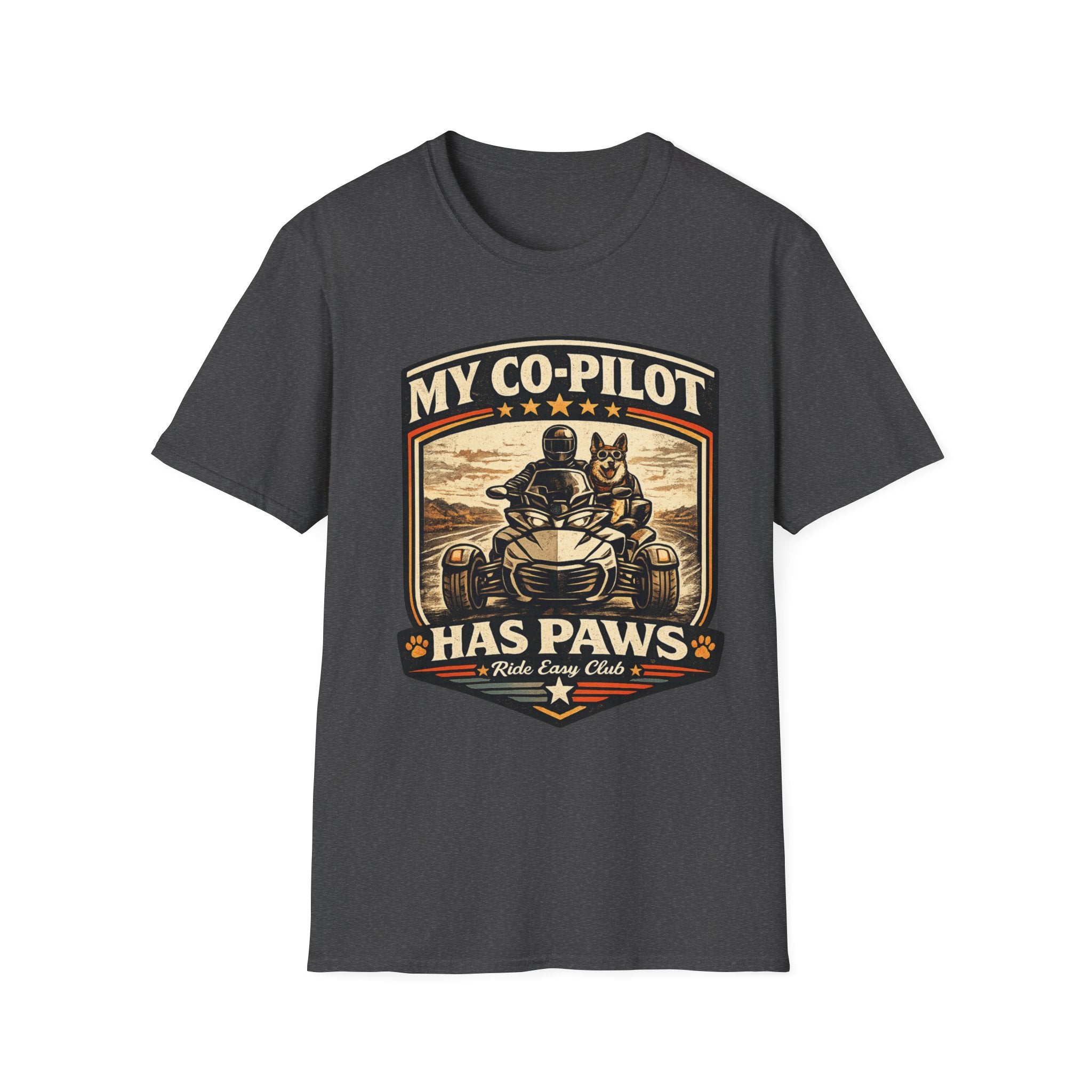 My CoPilot Has Paws T-Shirt