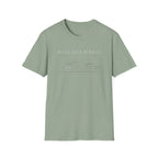 Miles Over Minutes Black Shirt T-Shirt