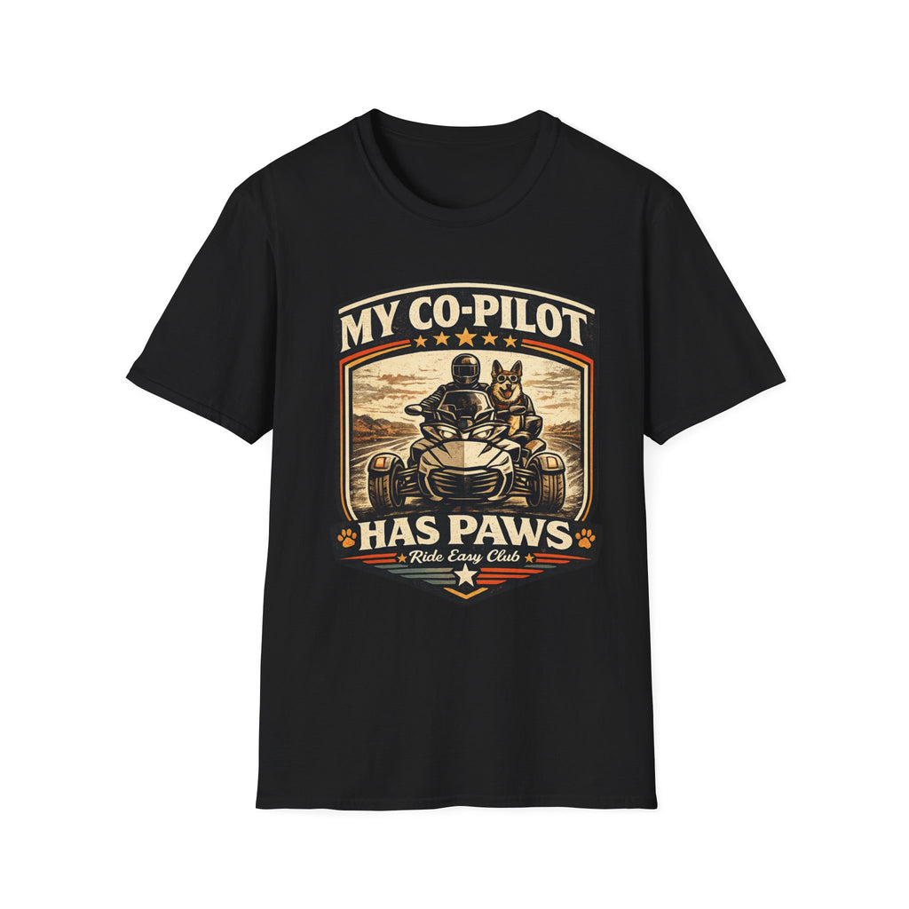 My CoPilot Has Paws T-Shirt