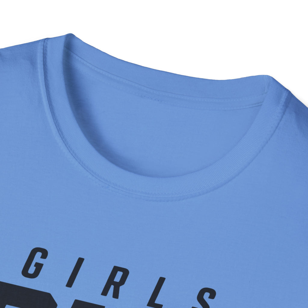 Girls Ride Harder Words T-Shirt