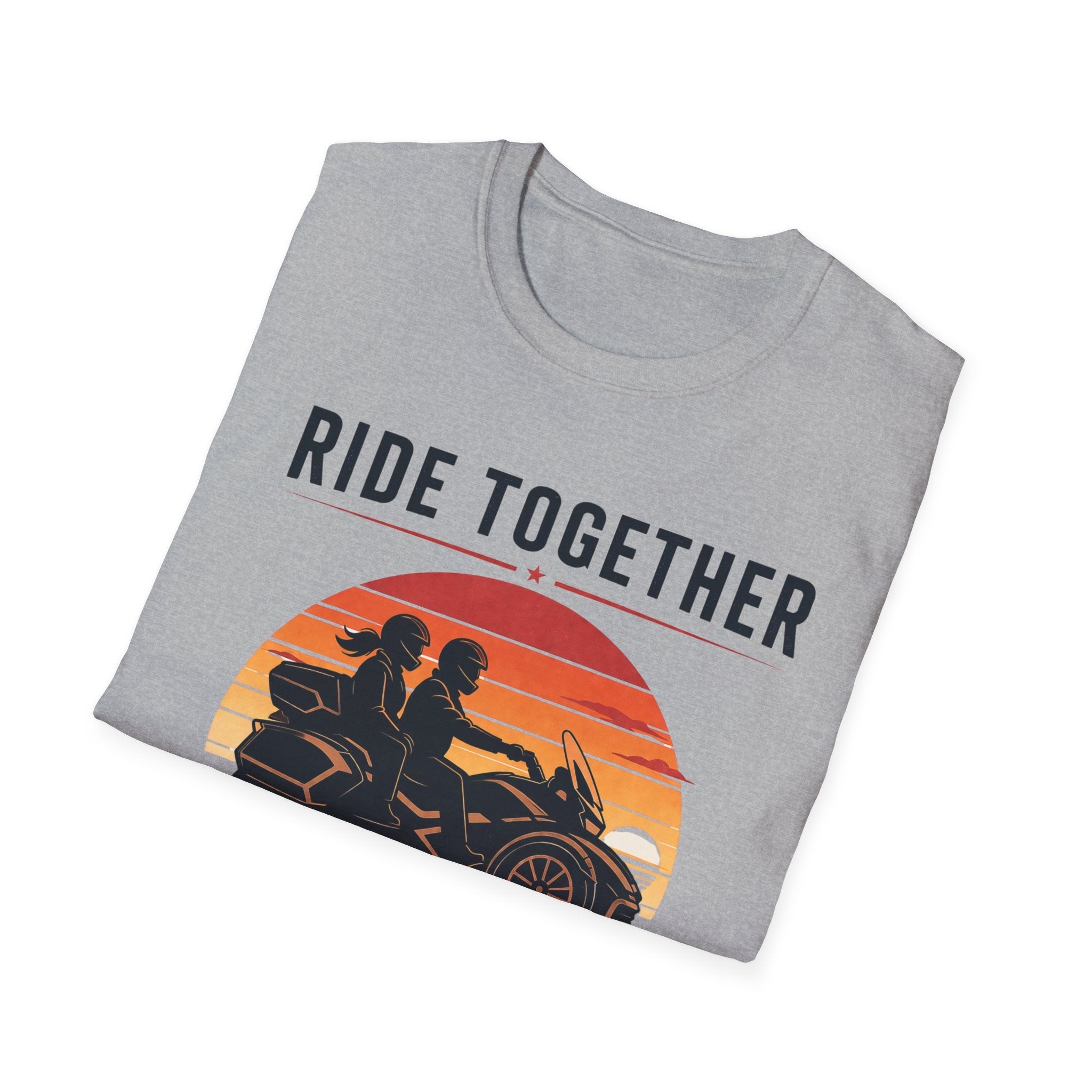 Ride Together Stay Together Sunset T-Shirt