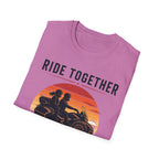 Ride Together Stay Together Sunset T-Shirt