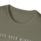 Miles Over Minutes Black Shirt T-Shirt