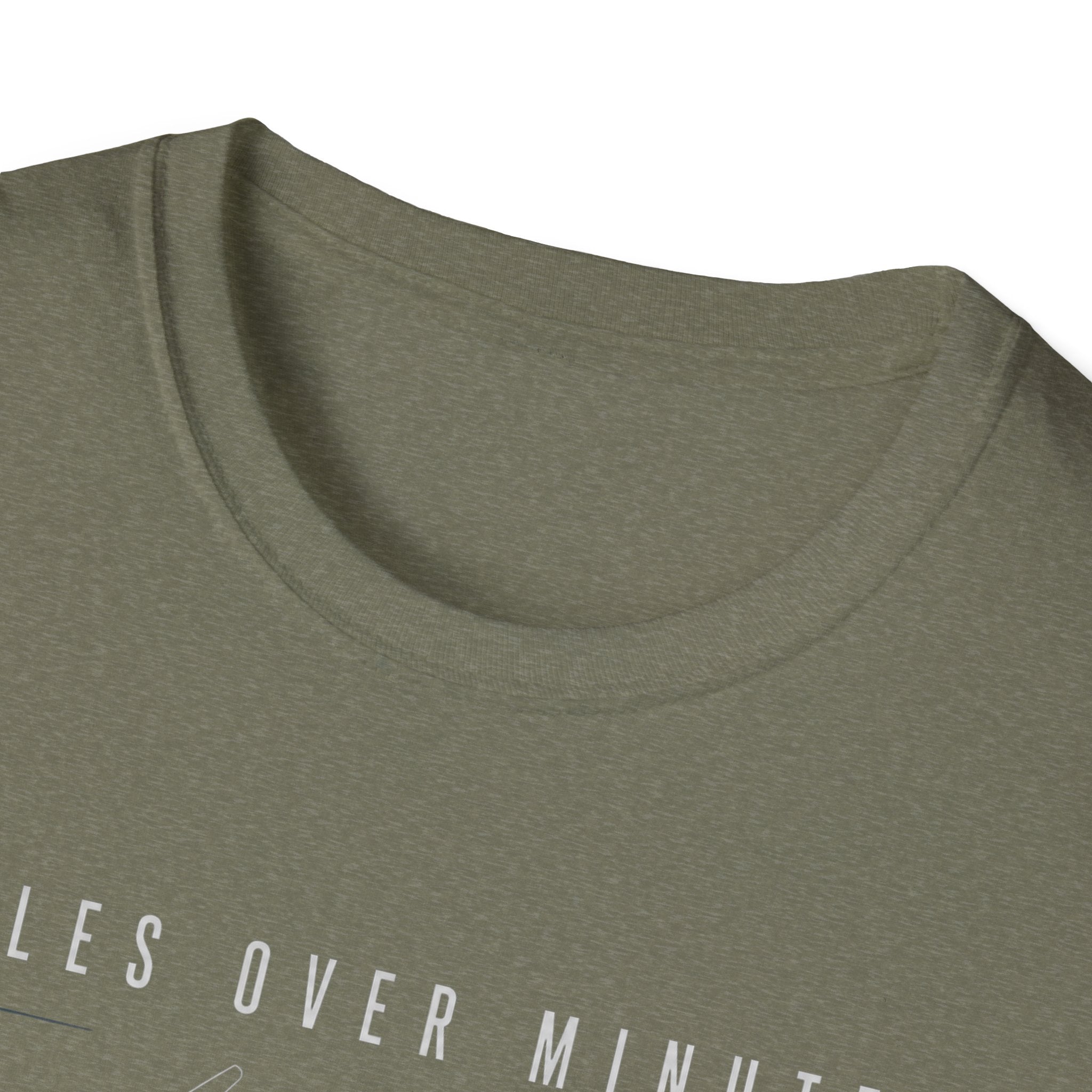 Miles Over Minutes Black Shirt T-Shirt