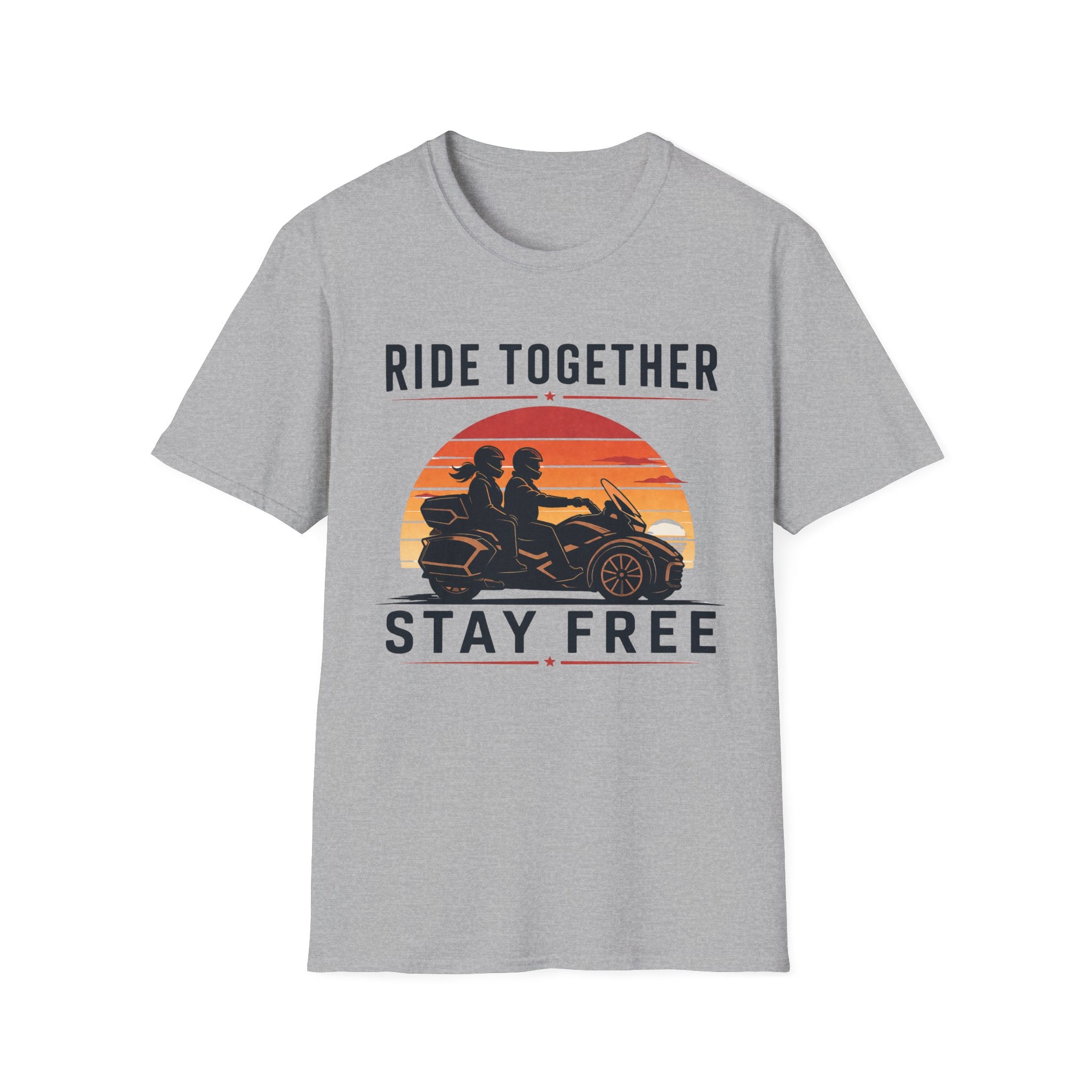 Ride Together Stay Free T-Shirt