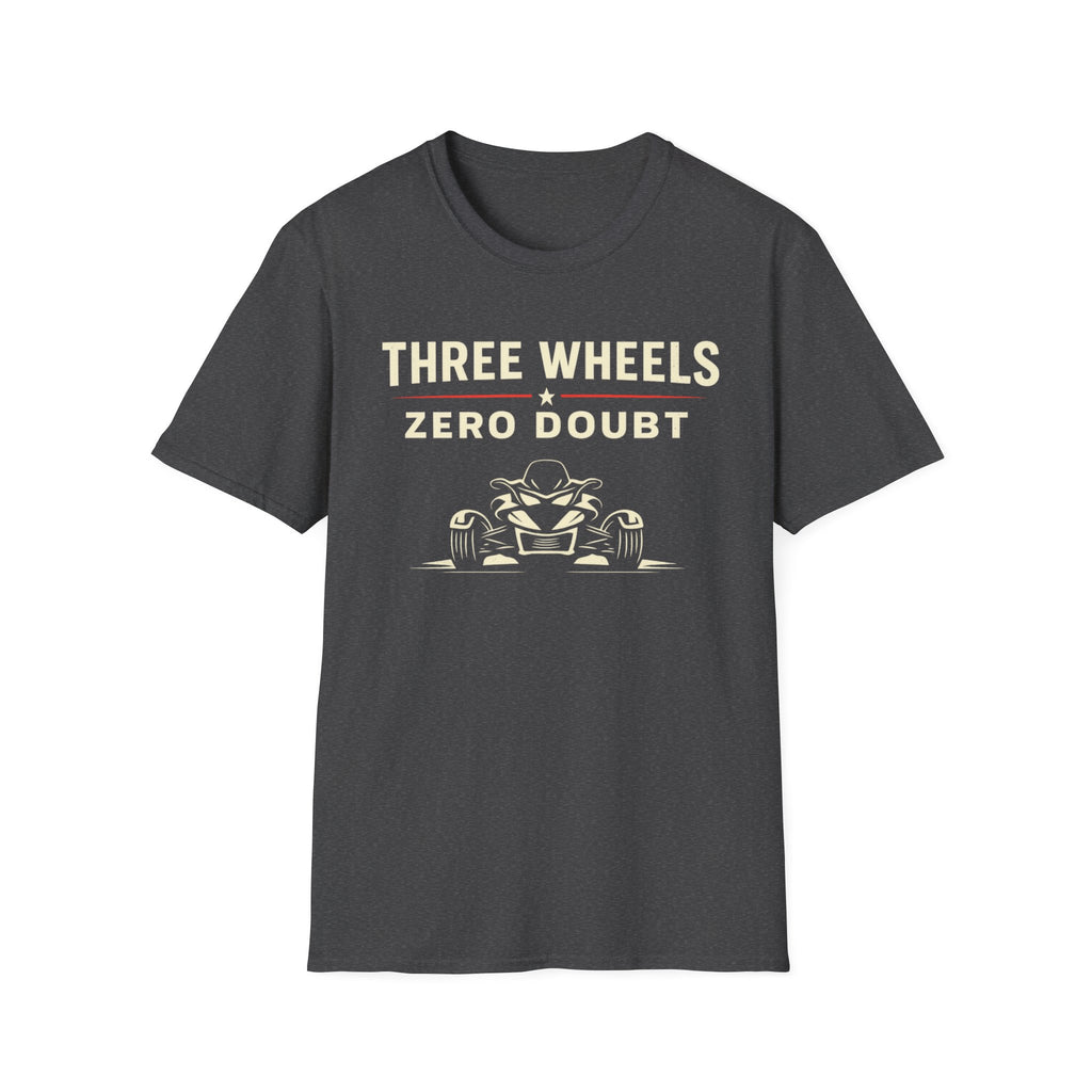 Three Wheels Zero Doubt T-Shirt