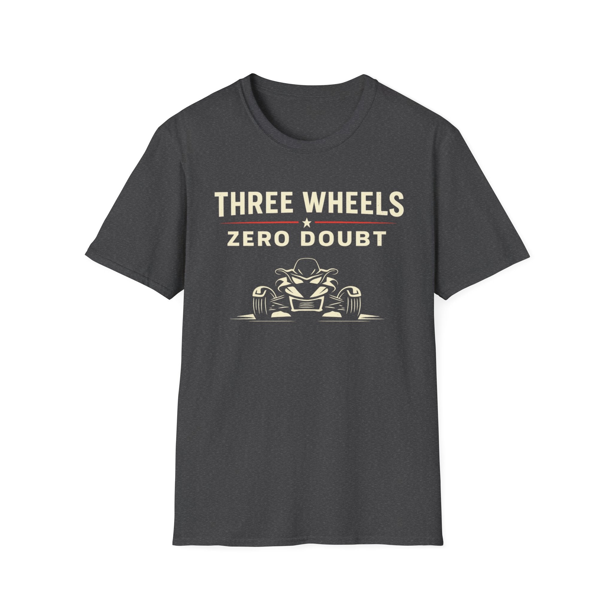 Three Wheels Zero Doubt T-Shirt