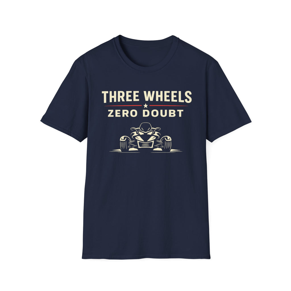 Three Wheels Zero Doubt T-Shirt