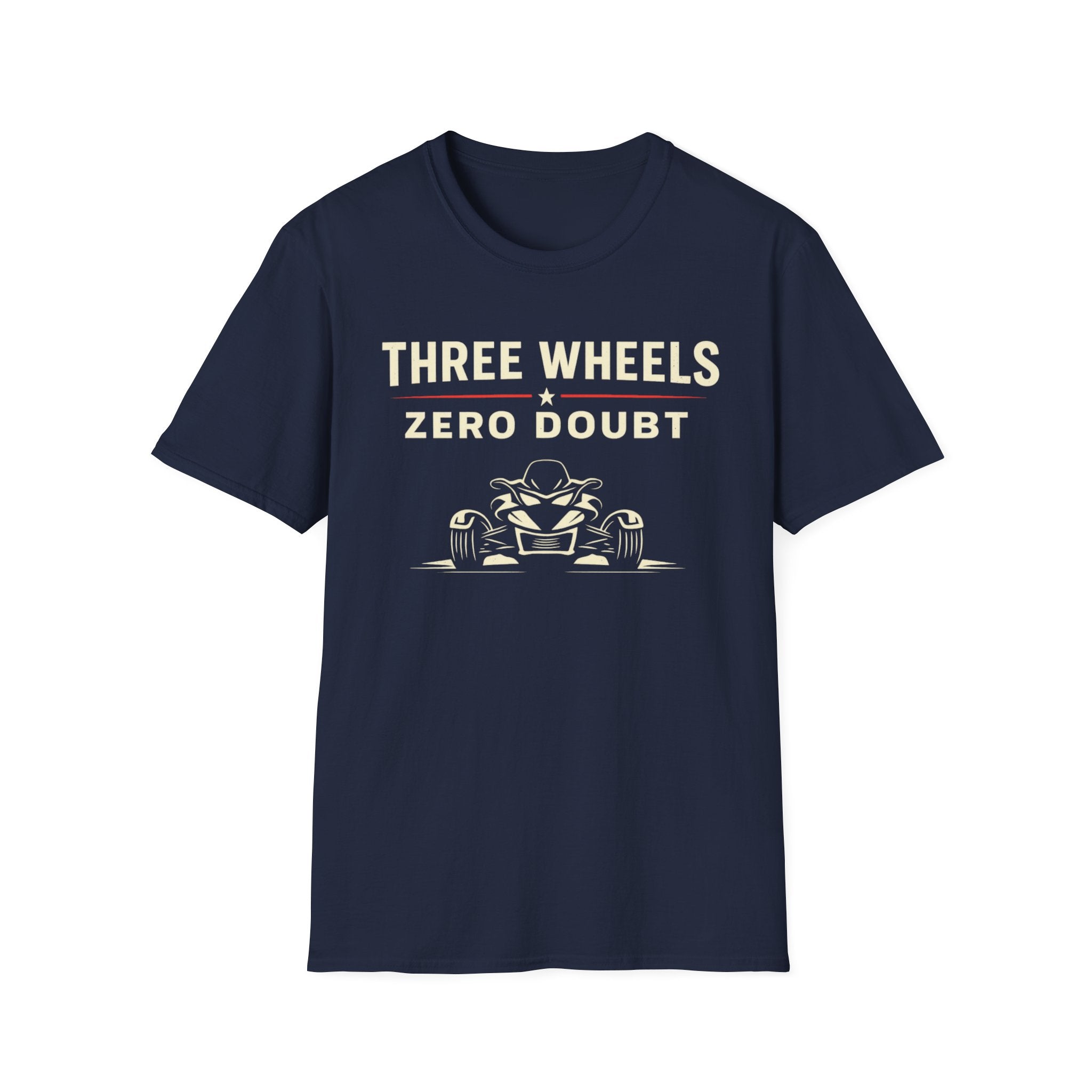 Three Wheels Zero Doubt T-Shirt